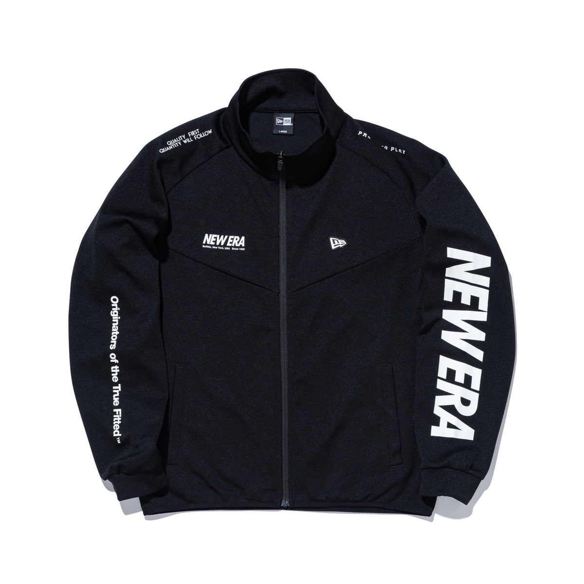 美品　NEW ERA ニューエラ ジャケット 長袖 フラッグ ロゴ ブラック L 楽天市場】ニューエラ ジャケット NEW ERA メンズ レディース ONSPOTZ