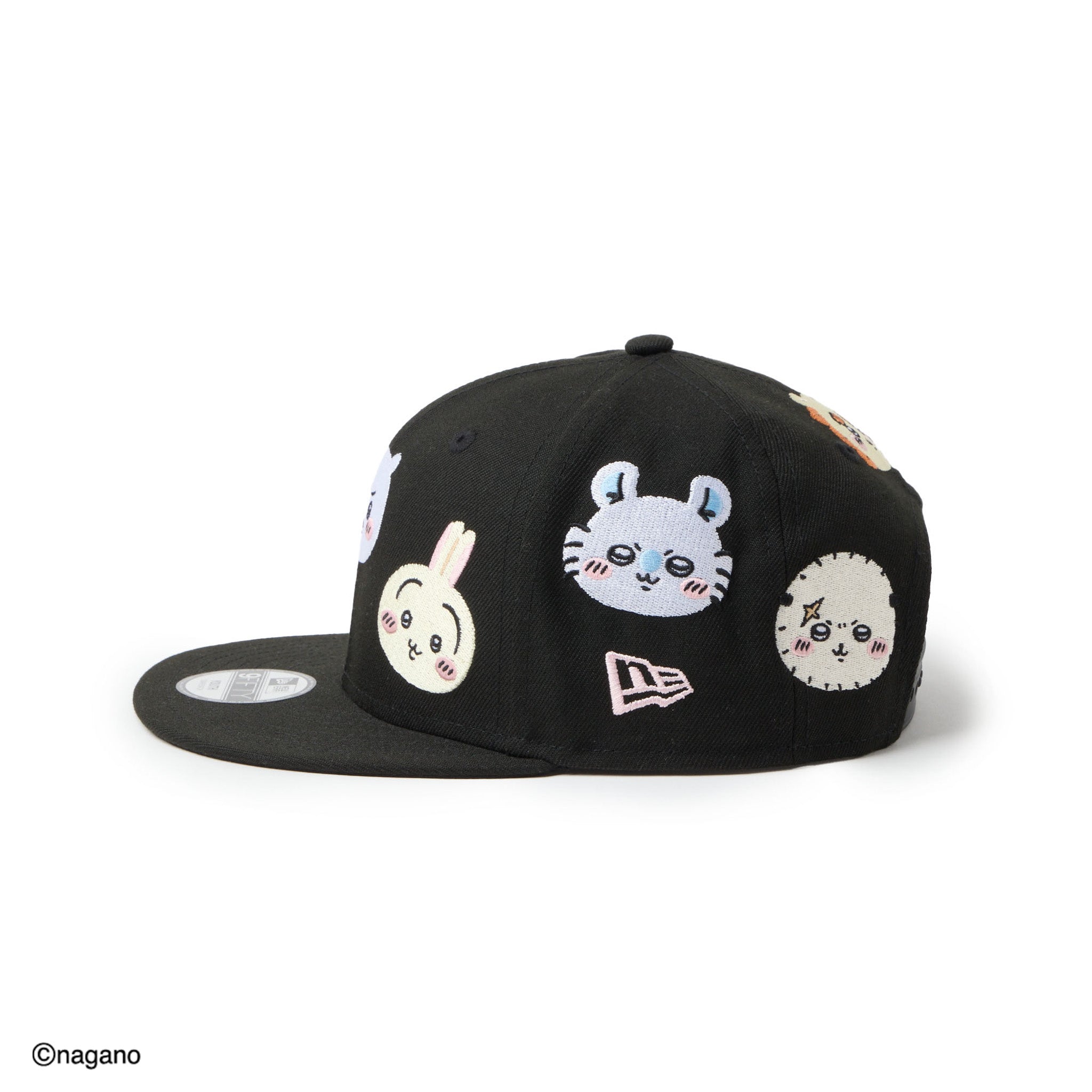 キッズ Youth 9FIFTY ちいかわ / キャラALL OVER ブラック