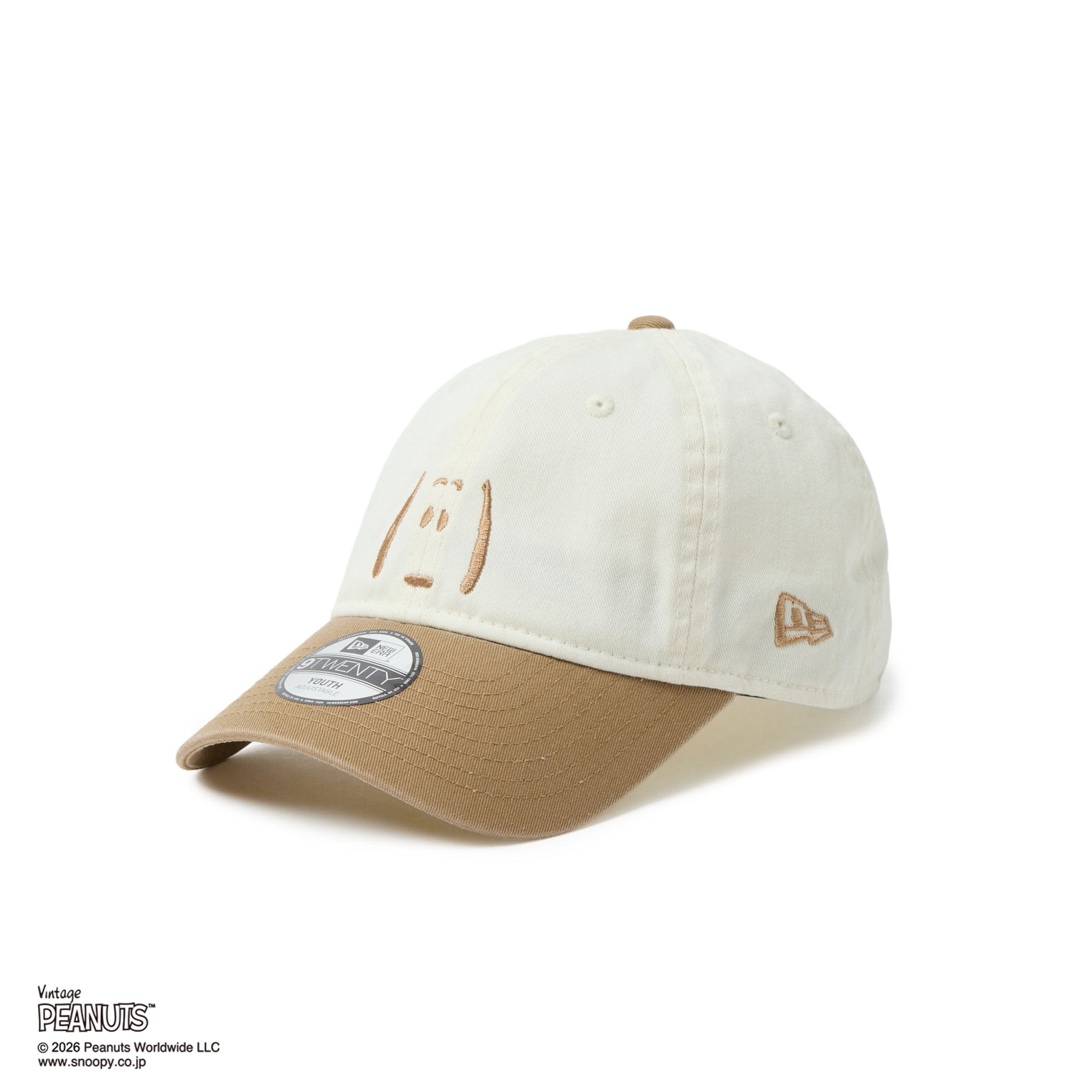 キッズ Youth 9TWENTY Vintage PEANUTS ピーナッツ 2-Tone クローム