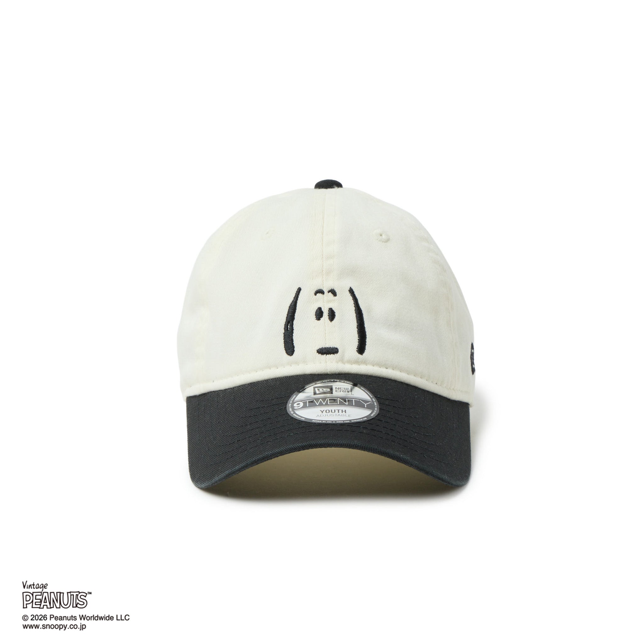 キッズ Youth 9TWENTY Vintage PEANUTS ピーナッツ 2-Tone クローム