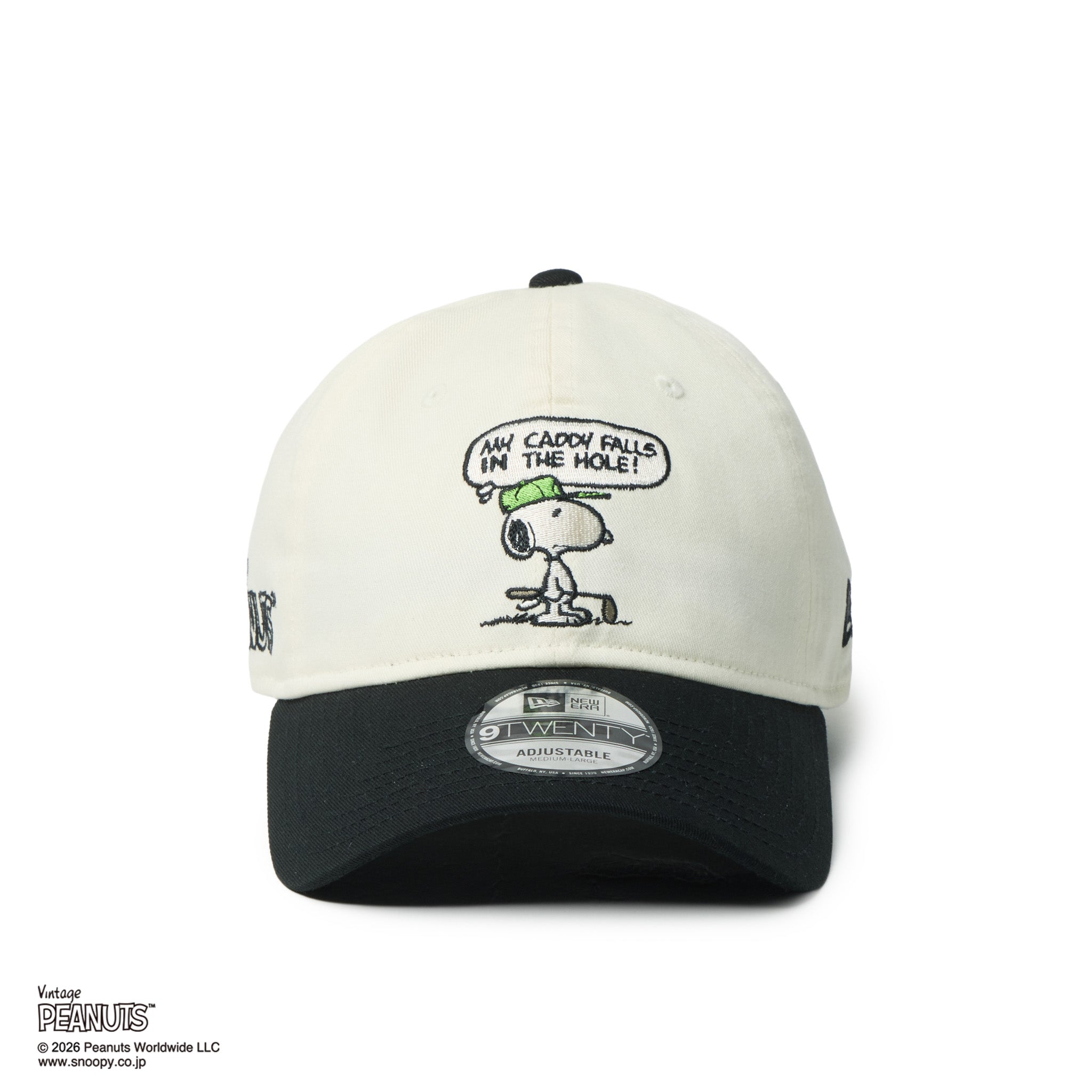 【希少】スヌーピー　フラワートレイン　レトロ　アンティーク　ピーナッツ 9TWENTY Vintage PEANUTS ピーナッツ GOLF スヌーピー ウッドストック