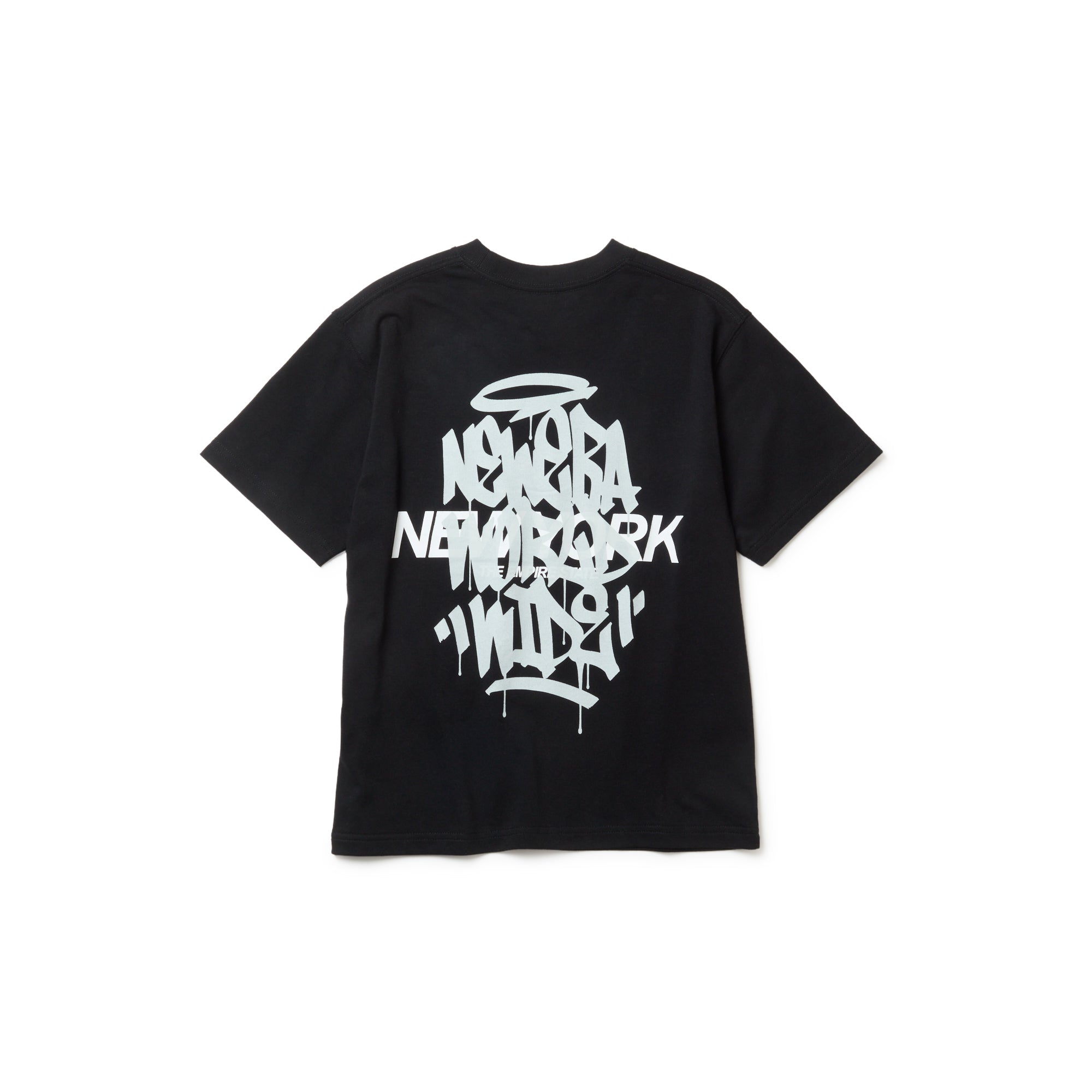 キッズ Youth 半袖 コットン Tシャツ Tagging ブラック | ニューエラ