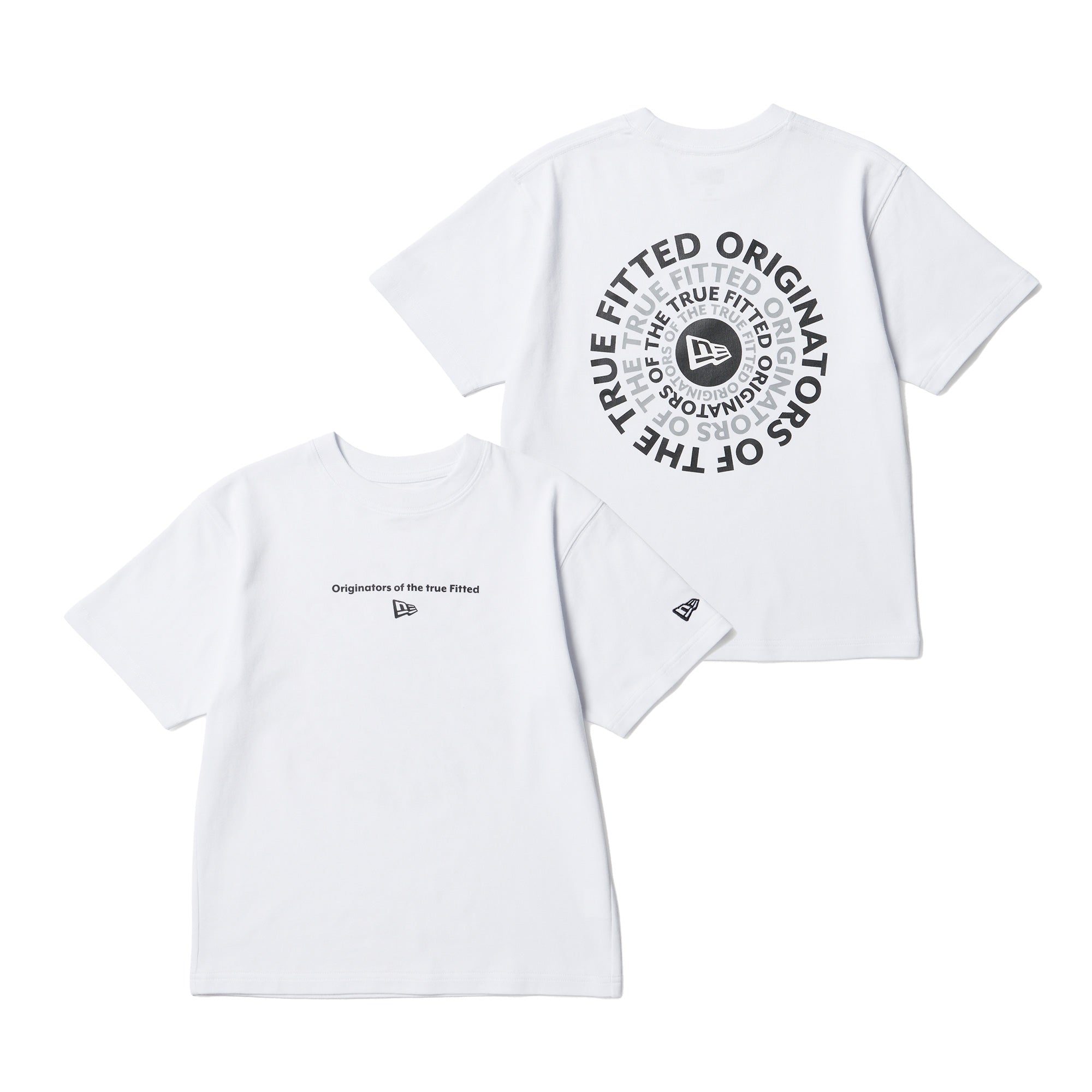 キッズ Youth 半袖 コットン Tシャツ Circle OOTTF ホワイト