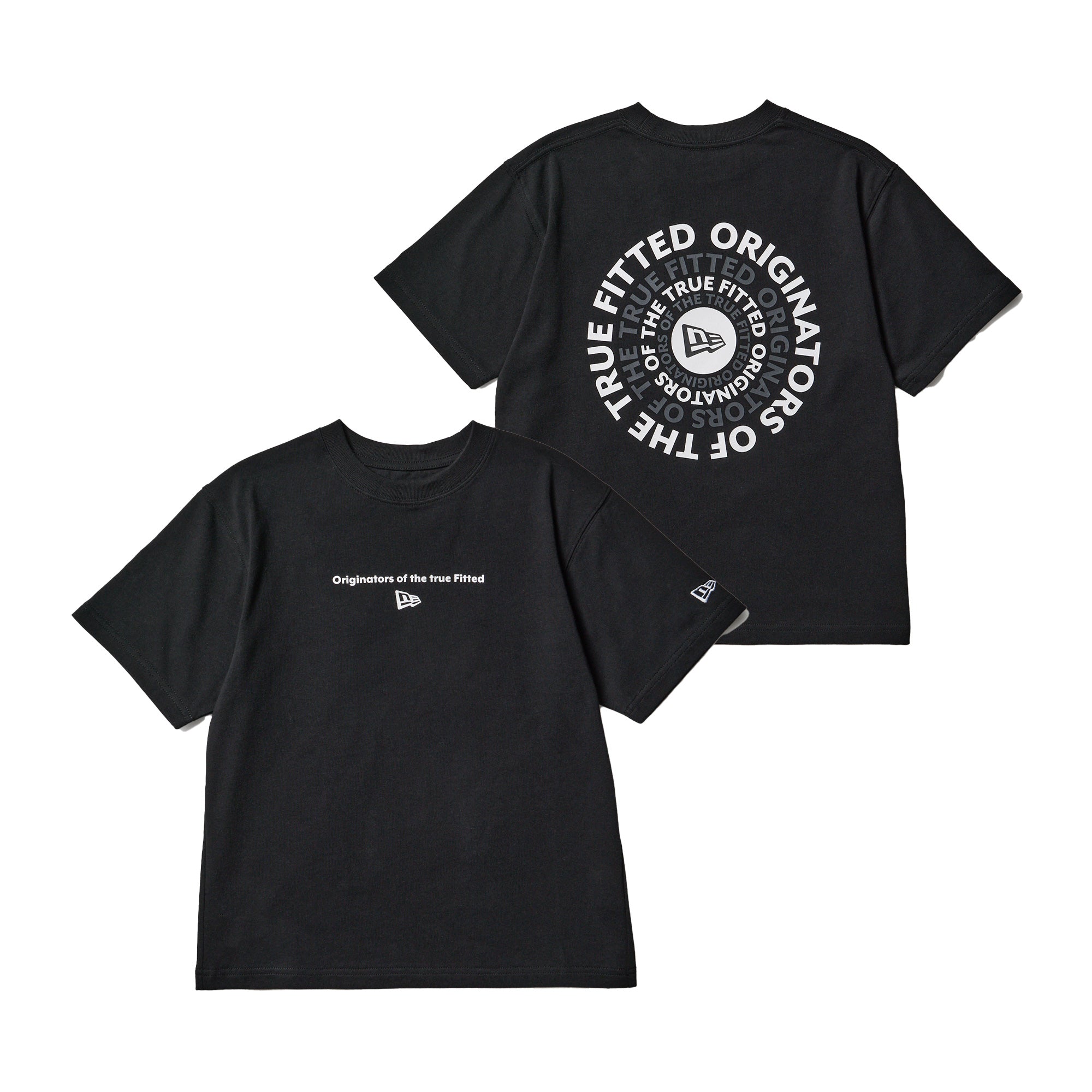 キッズ Youth 半袖 コットン Tシャツ Circle OOTTF ブラック