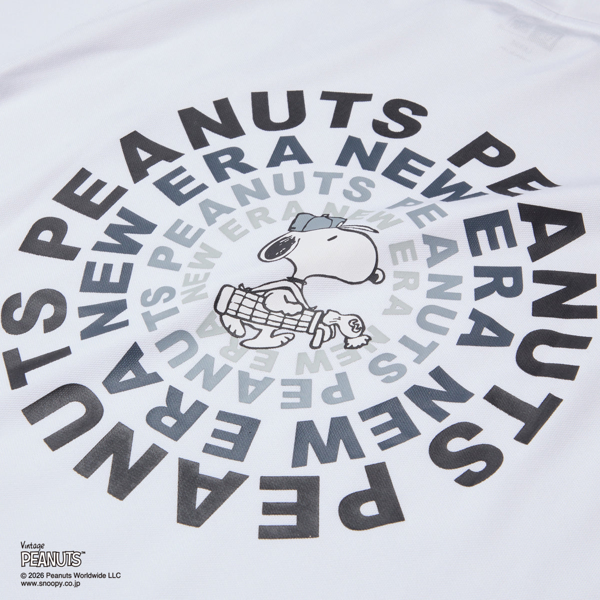 半袖 ミッドネック Tシャツ Vintage PEANUTS ピーナッツ GOLF Circle 