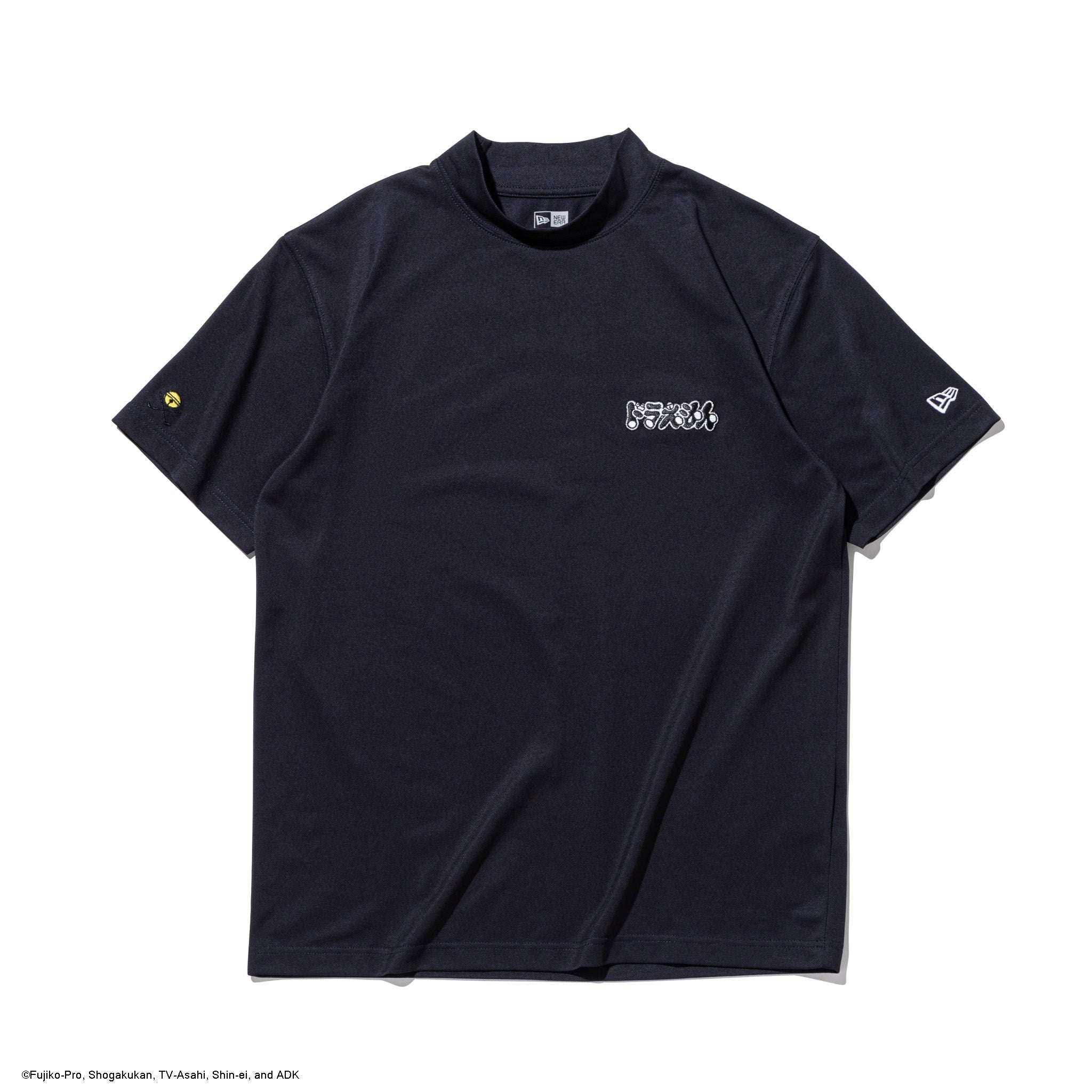 半袖 鹿の子 ミッドネック Tシャツ ドラえもん ネイビー | ゴルフ
