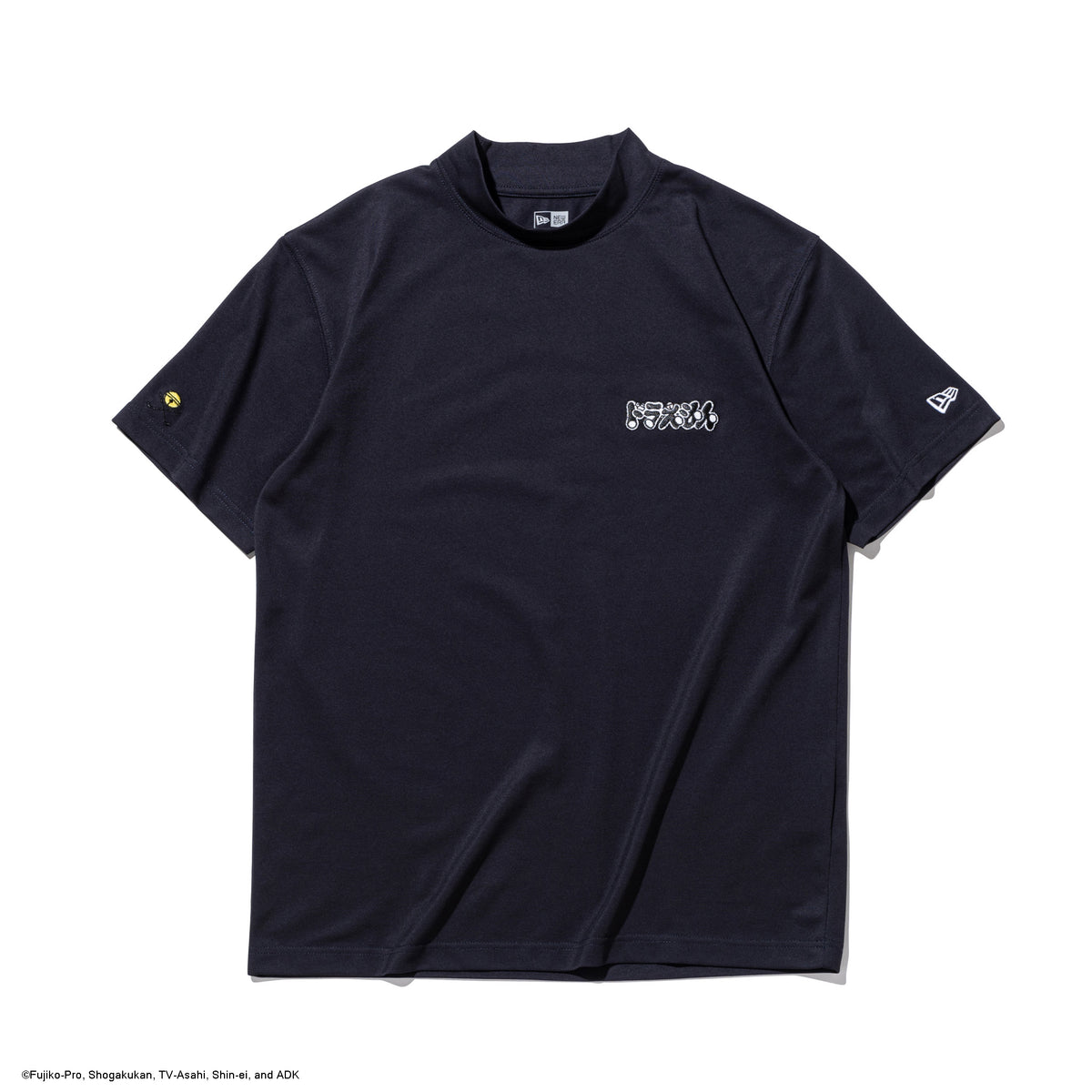 半袖 鹿の子 ミッドネック Tシャツ ドラえもん ネイビー | ゴルフ 