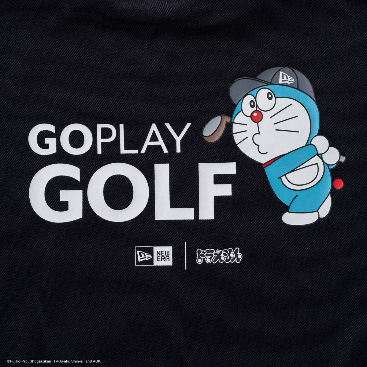 半袖 鹿の子 ミッドネック Tシャツ ドラえもん ネイビー | ゴルフ 