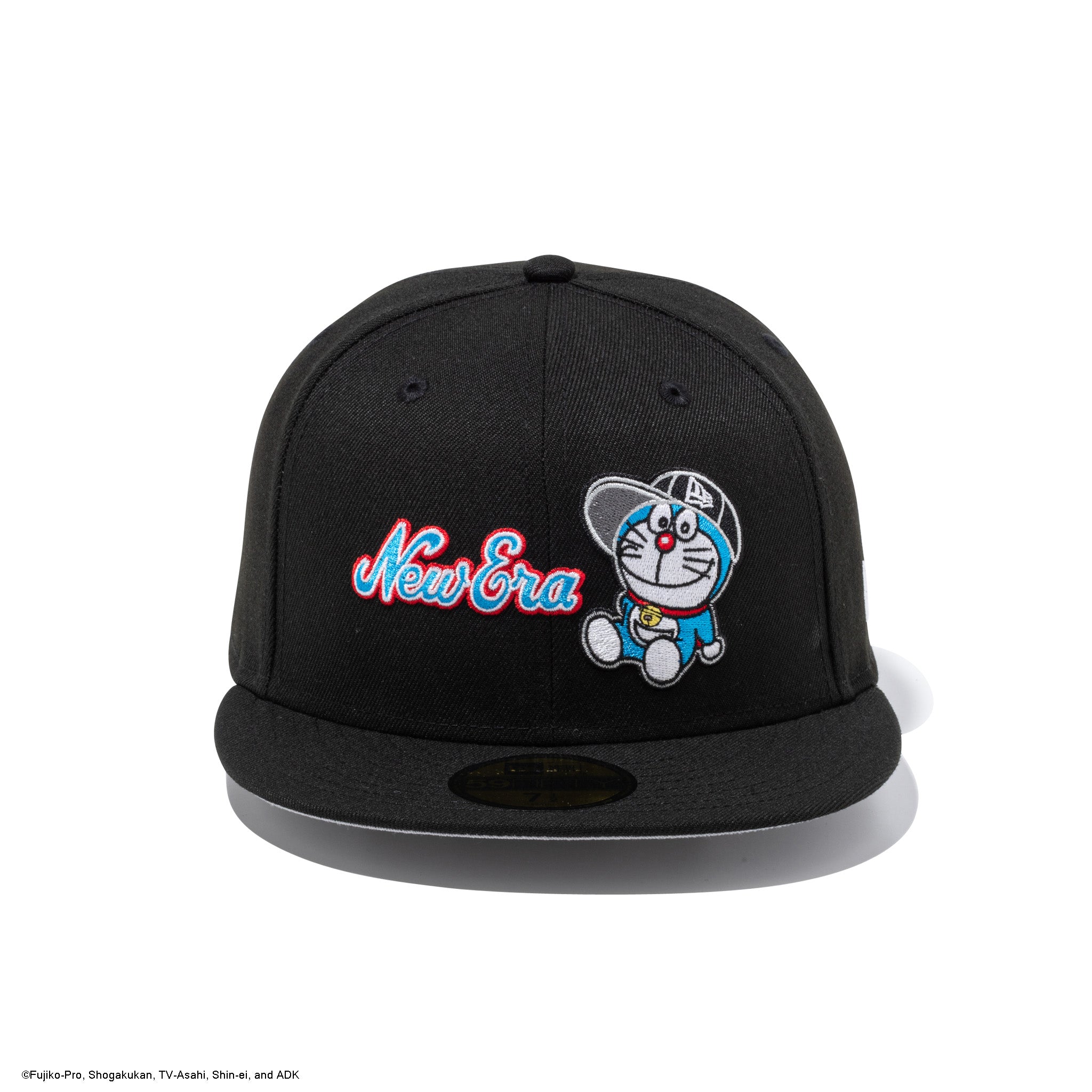 59FIFTY ドラえもん New Era キャップ ブラック × マルチカラー
