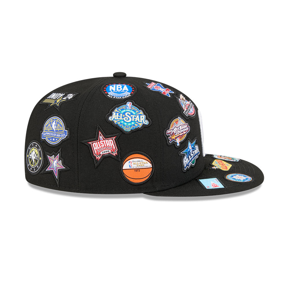 59FIFTY 2026 NBA All-Star Game Hardwood Classics All Over ブラック