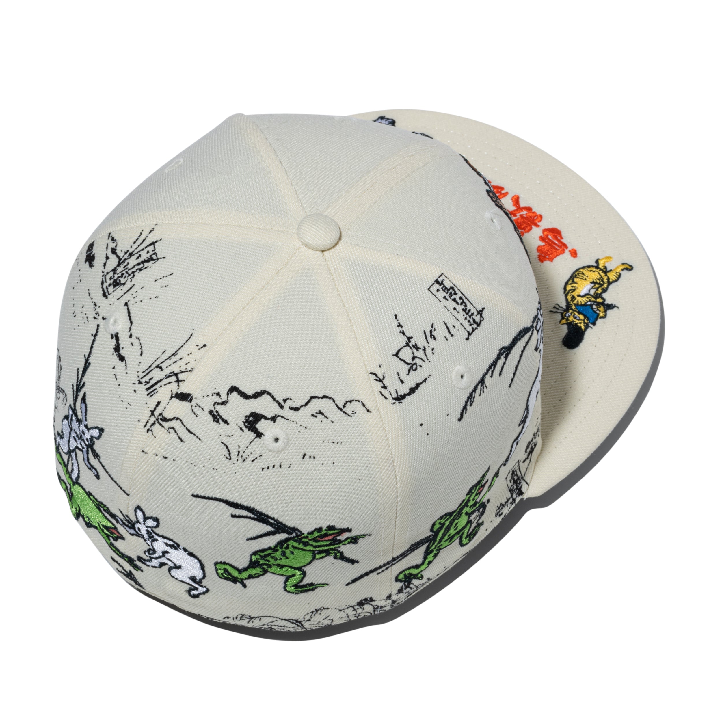 59FIFTY 鳥獣戯画 オールオーバー クロームホワイト | ニューエラ