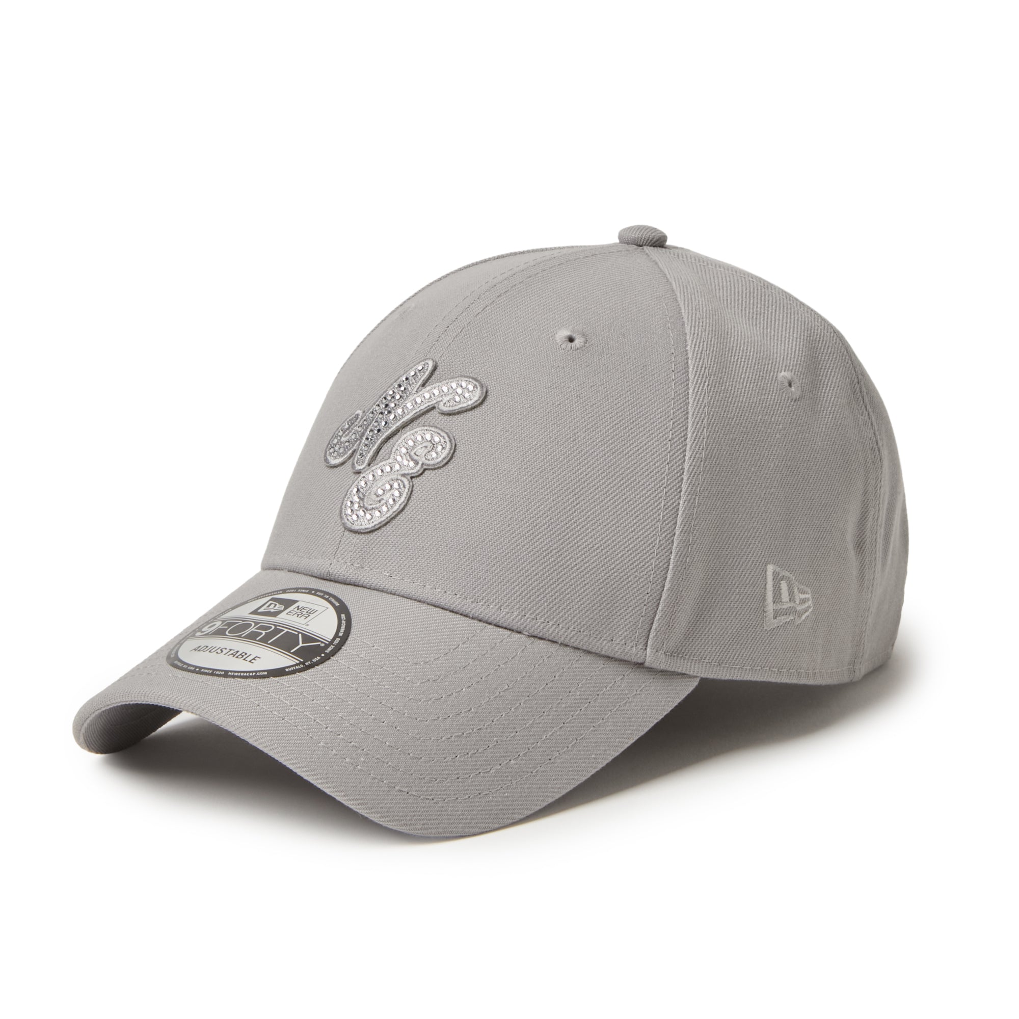 NewEra 9FORTY ラインストーン グレー 14942638_01.jpg?v=1766631527&