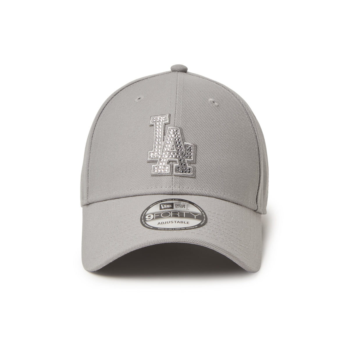 9FORTY Rhinestone ラインストーン ロサンゼルス・ドジャース グレー