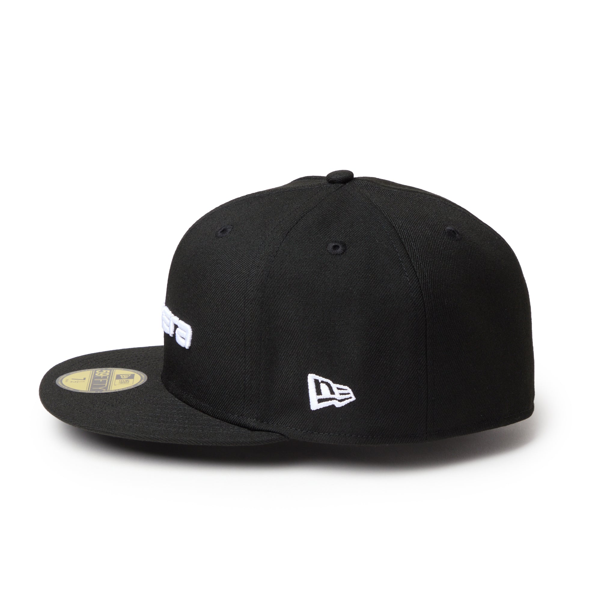 59FIFTY リニアロゴ ブラック/ホワイト | ニューエラオンラインストア