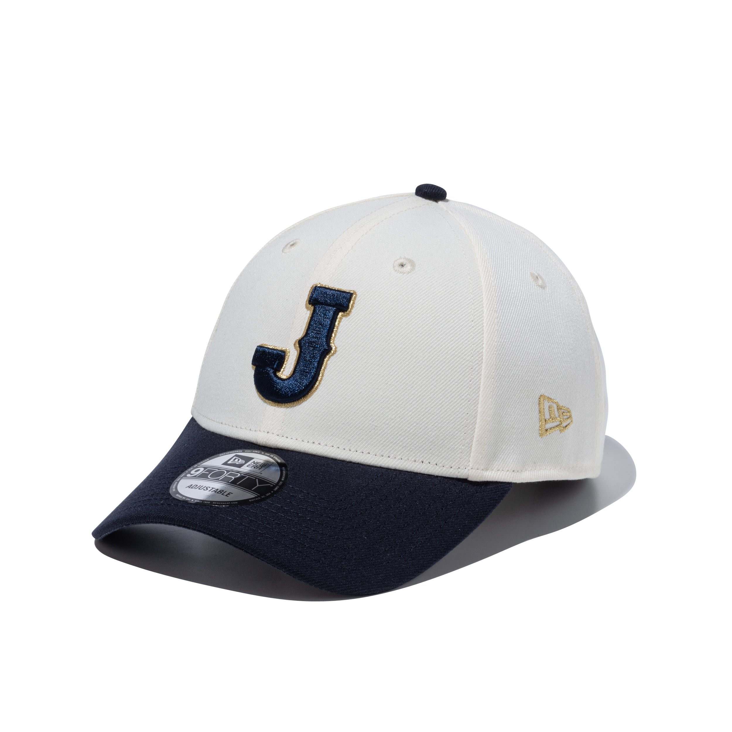 NEW ERA 9FORTY ニューエラ 帽子 WBCクロームホワイト/ネイビー 9FORTY World Baseball Classic Side Japan Logo クロームホワイト