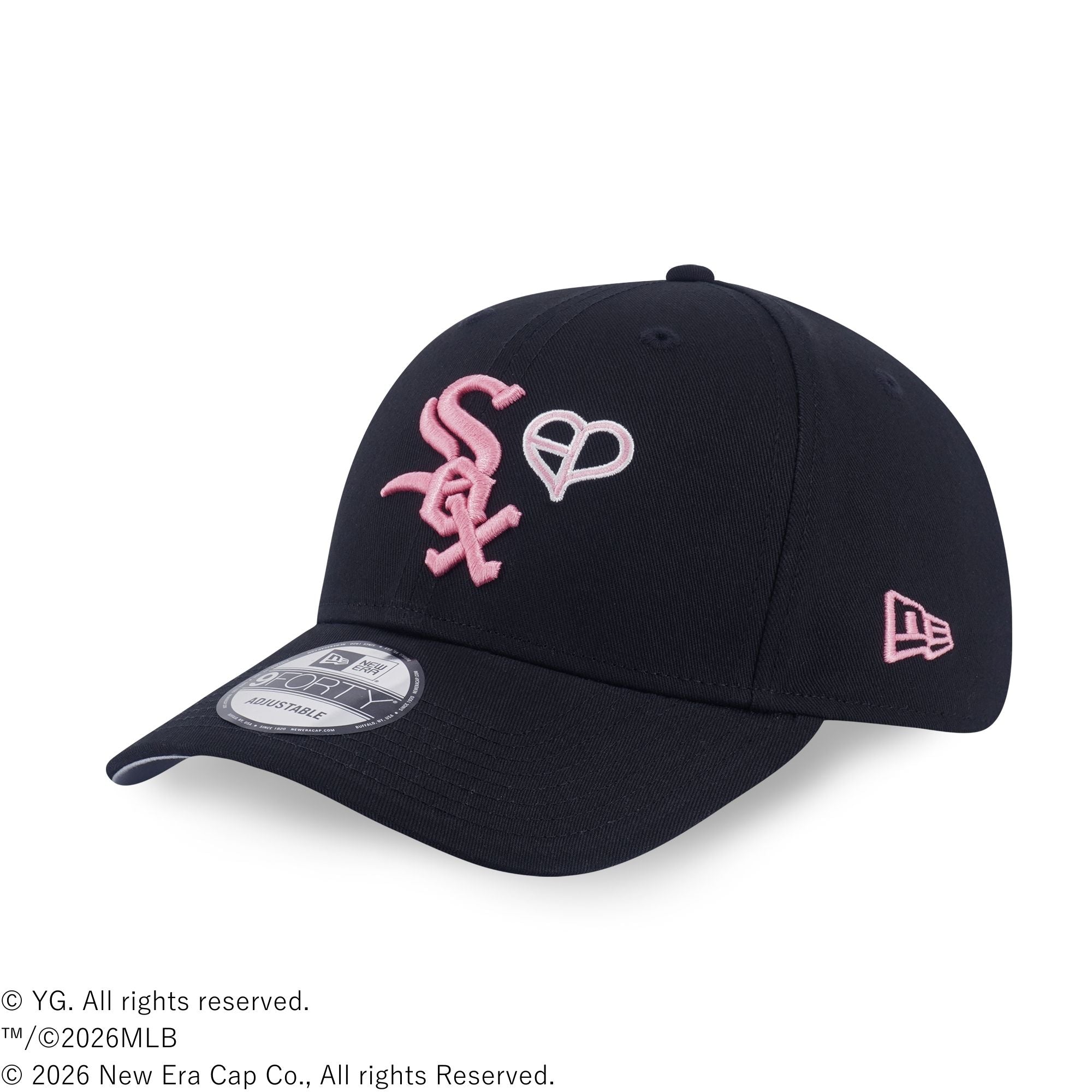 【新品】9FORTY BLACKPINK ブラックキャップ 9FORTY BLACKPINK シカゴ・ホワイトソックス ブラック | ニューエラ