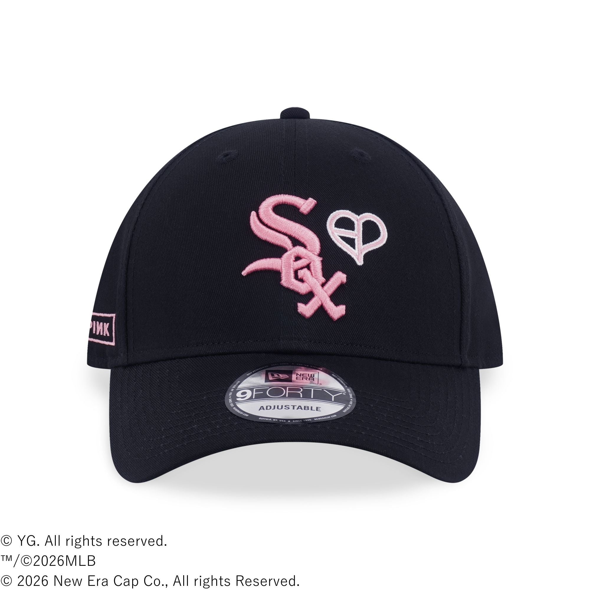 9FORTY BLACKPINK シカゴ・ホワイトソックス ブラック | ニューエラ