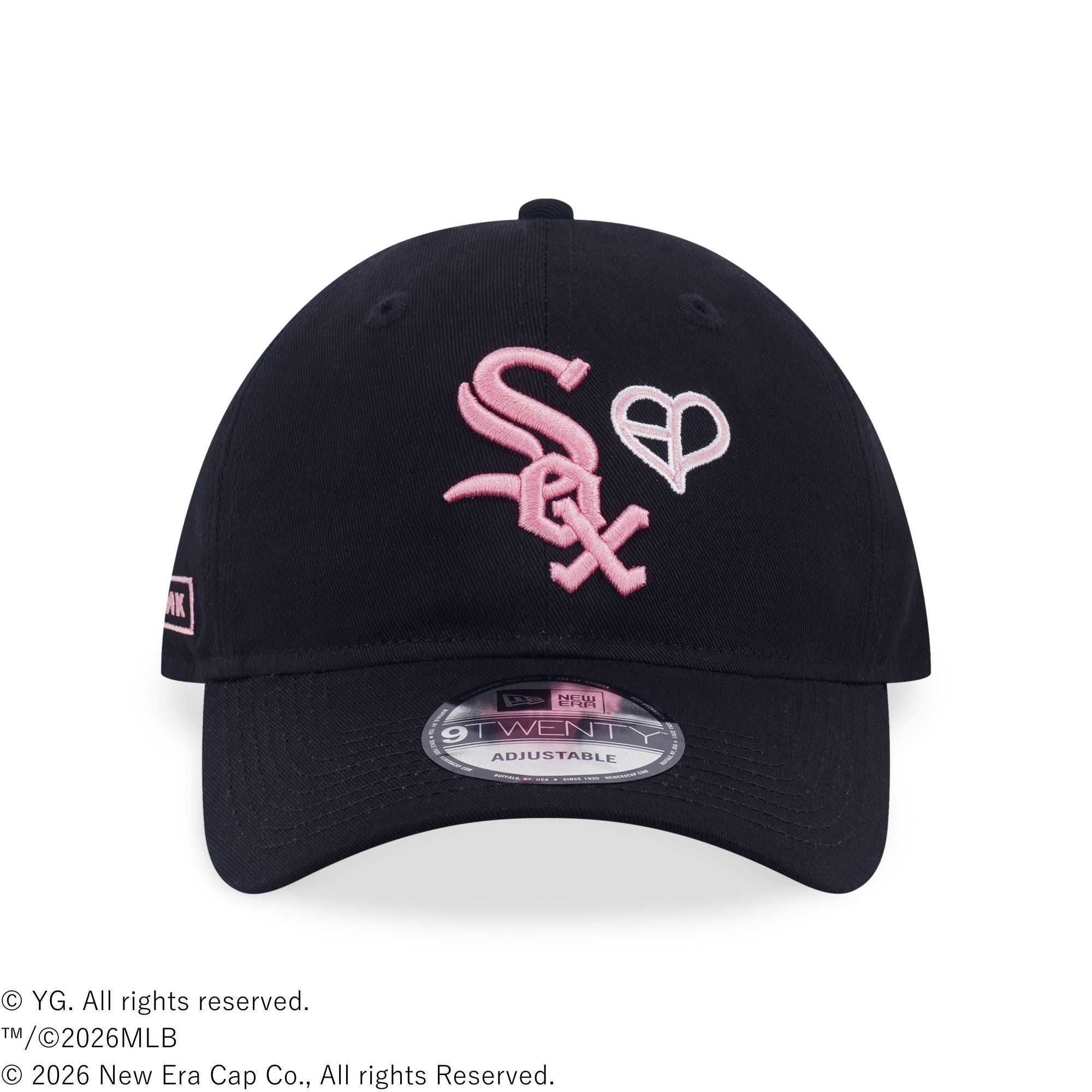 9TWENTY BLACKPINK シカゴ・ホワイトソックス ブラック | ニューエラ