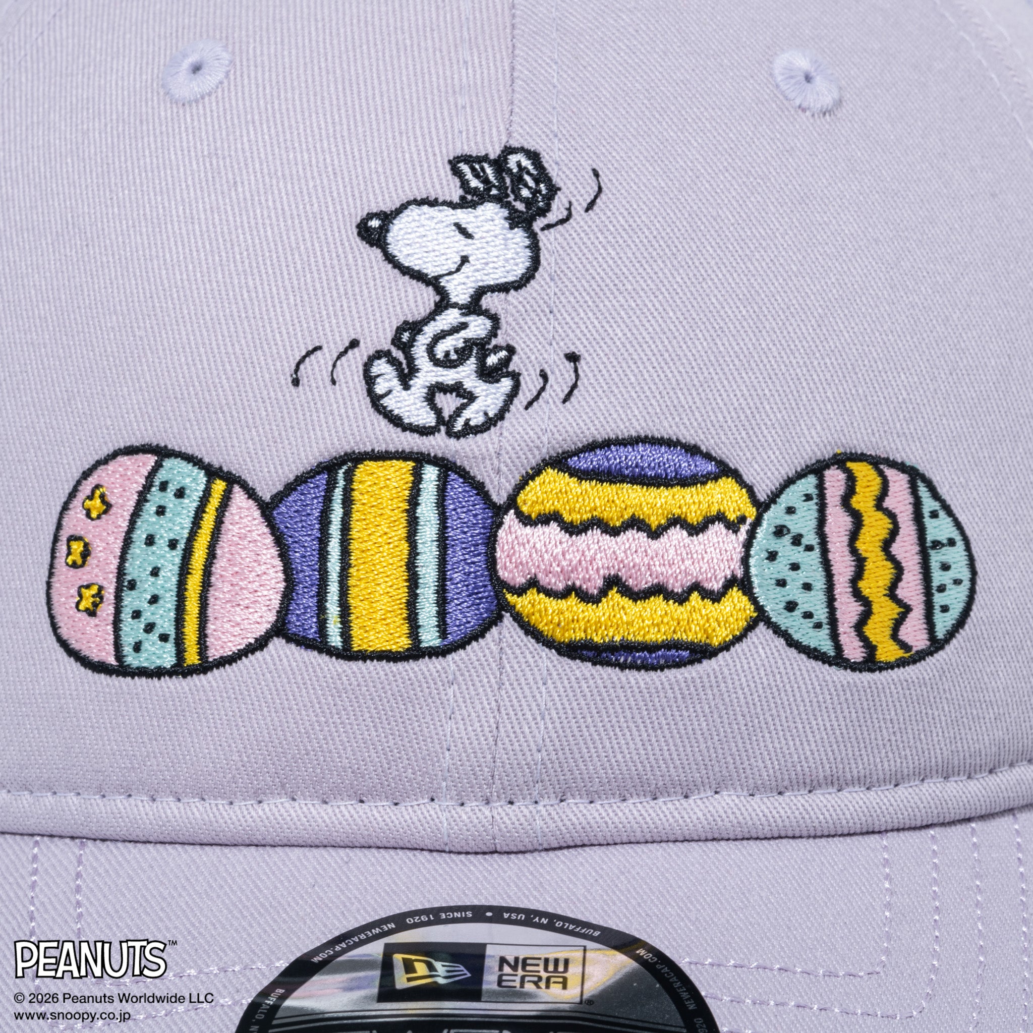 9TWENTY PEANUTS ピーナッツ EASTER スヌーピー ソフトラベンダー