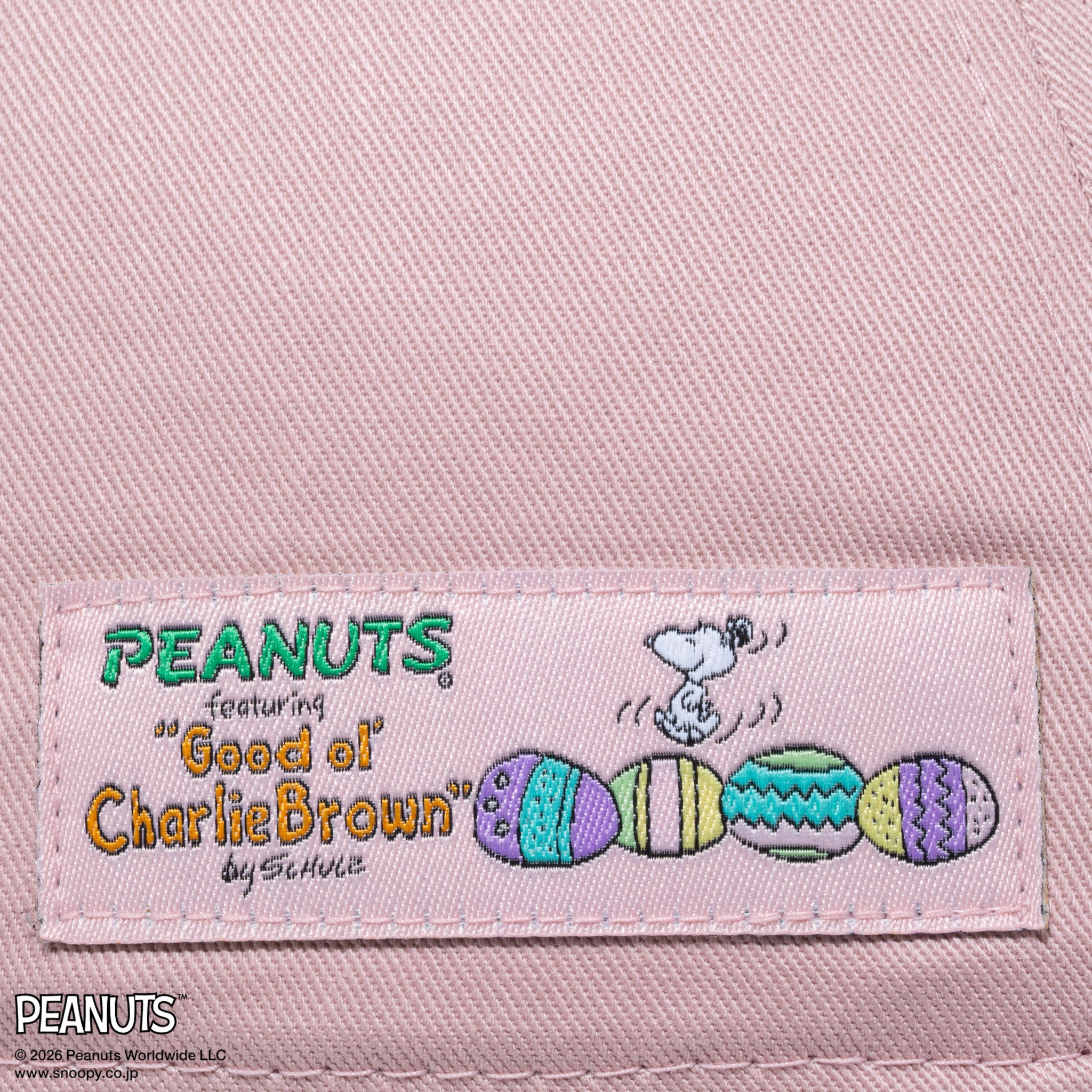 9TWENTY PEANUTS ピーナッツ EASTER サリー・ブラウン ピンクベージュ