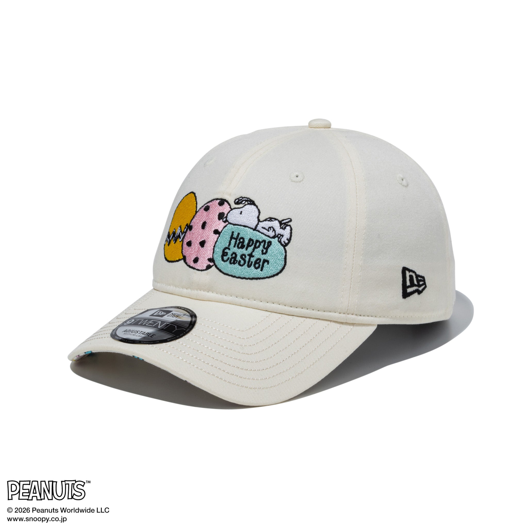 9TWENTY PEANUTS ピーナッツ EASTER スヌーピー クロームホワイト