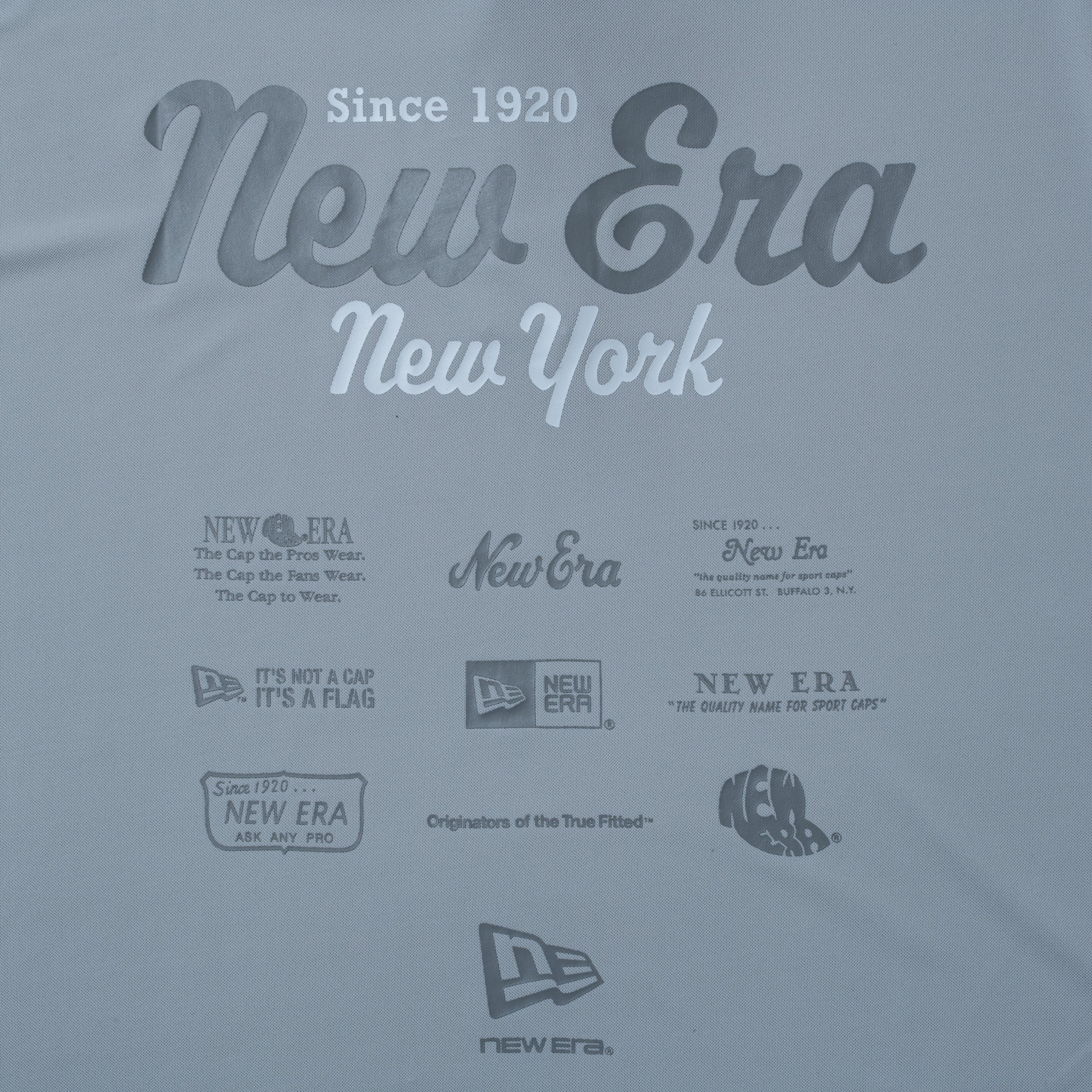 半袖 鹿の子 ポロシャツ New Era New York グレー | ゴルフ