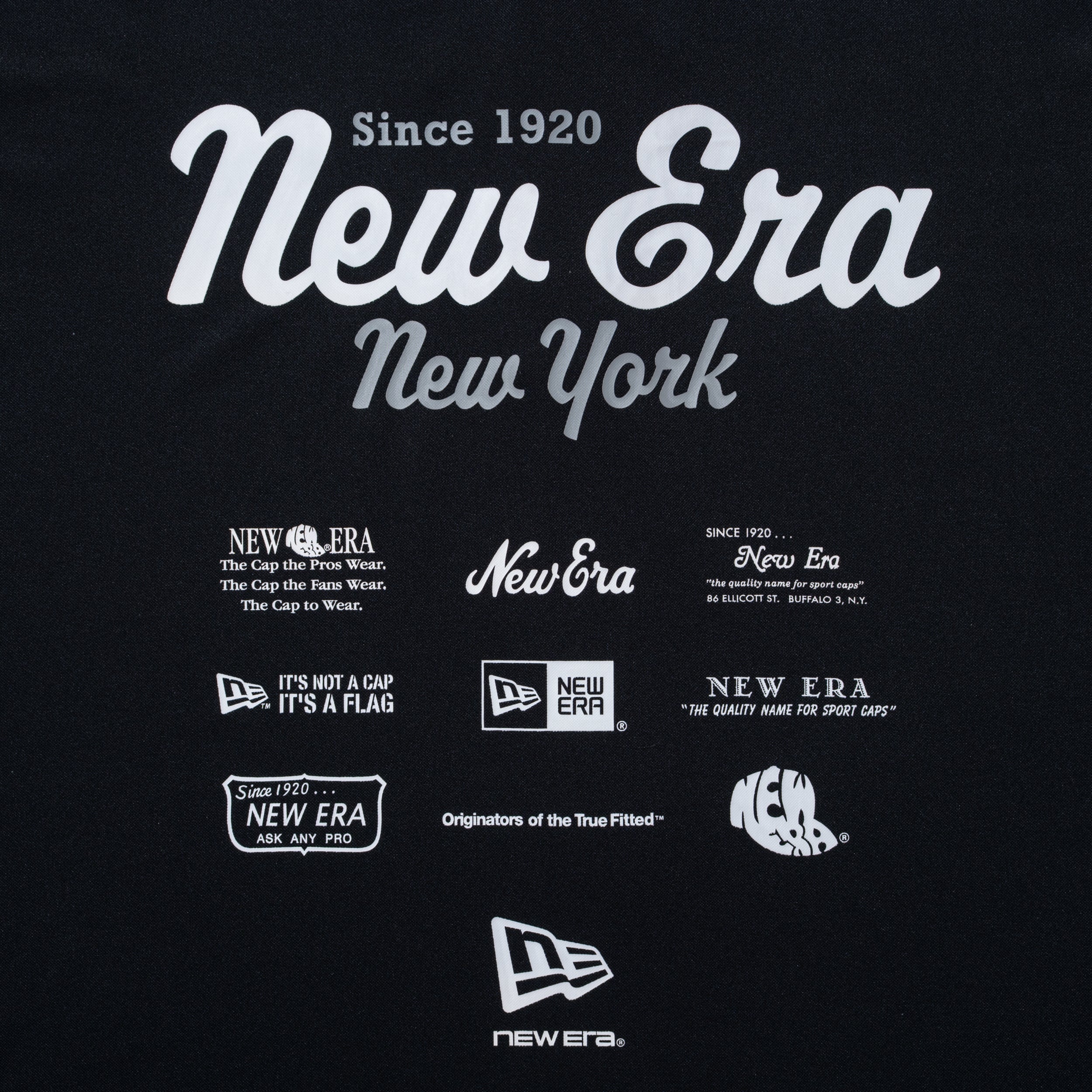 半袖 鹿の子 ポロシャツ New Era New York ブラック | ゴルフ