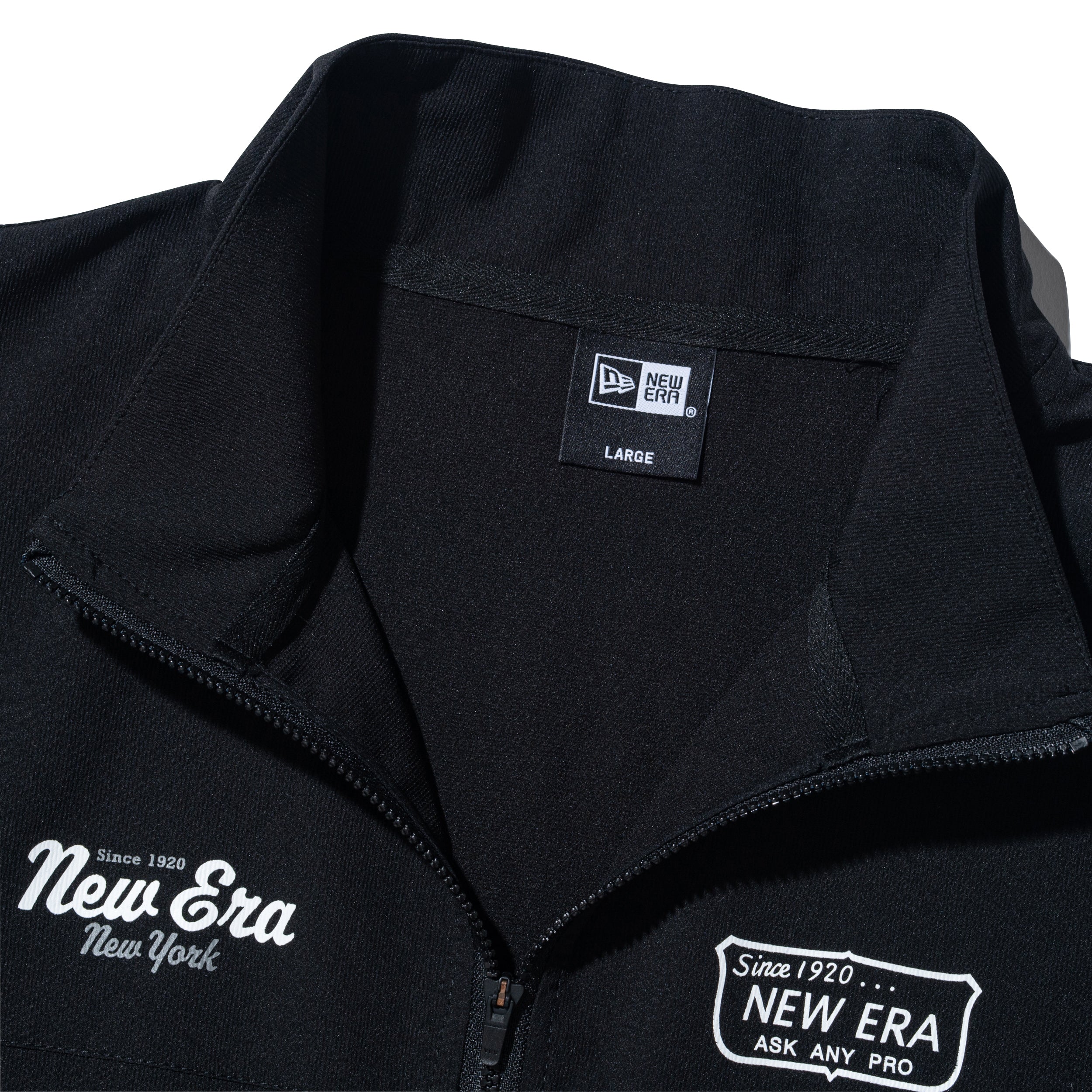 半袖 クロスウェア ジャケット New Era New York ブラック | ゴルフ