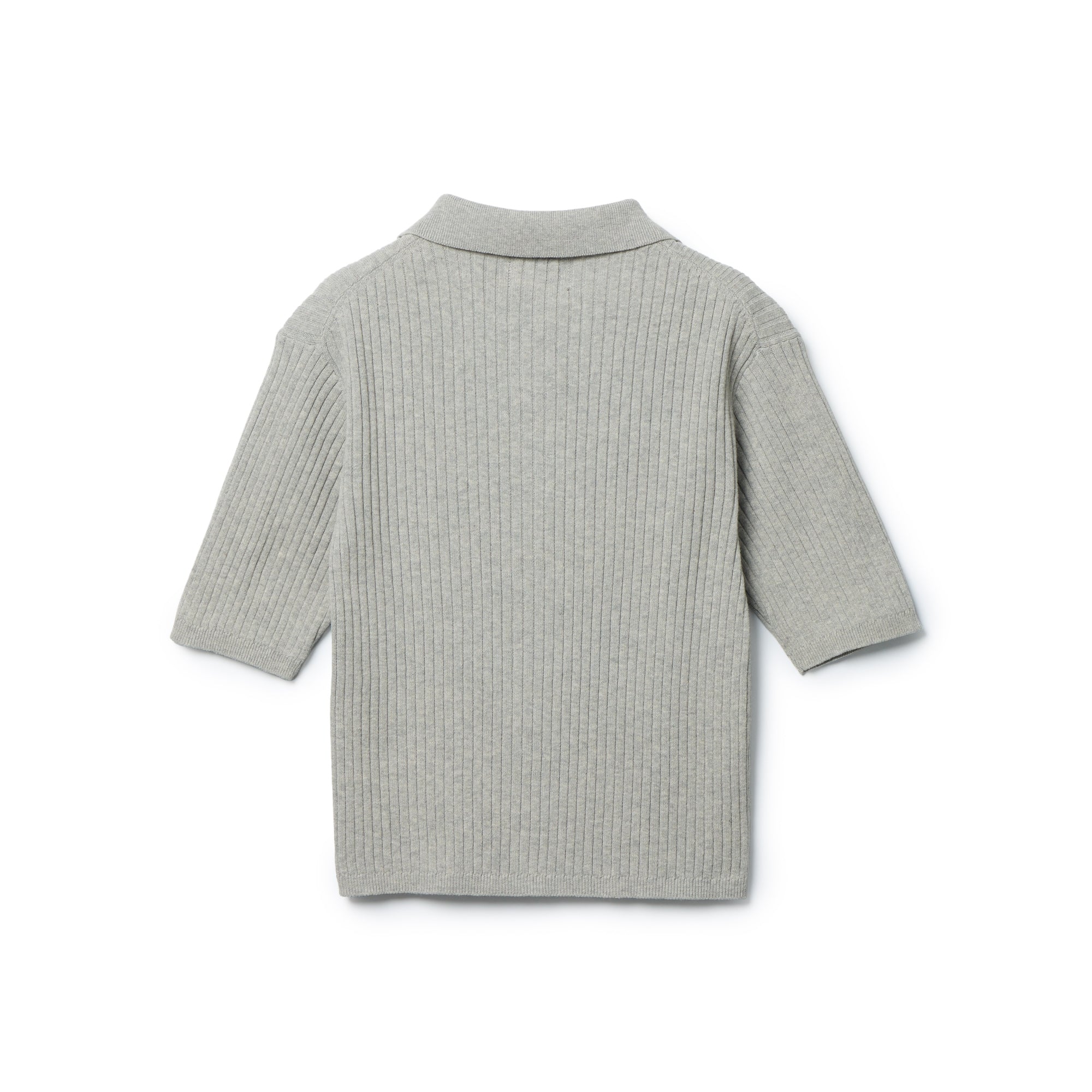 Women's ニット ポロカーディガン BLACK LABEL SS26 グレー
