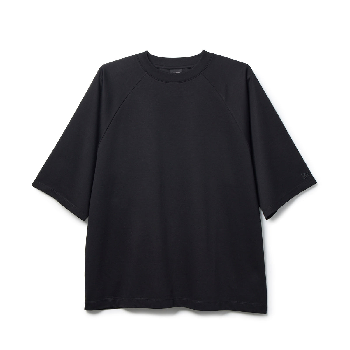 半袖 ダブル ジャカード ラグラン Tシャツ BLACK LABEL SS26 ブラック 