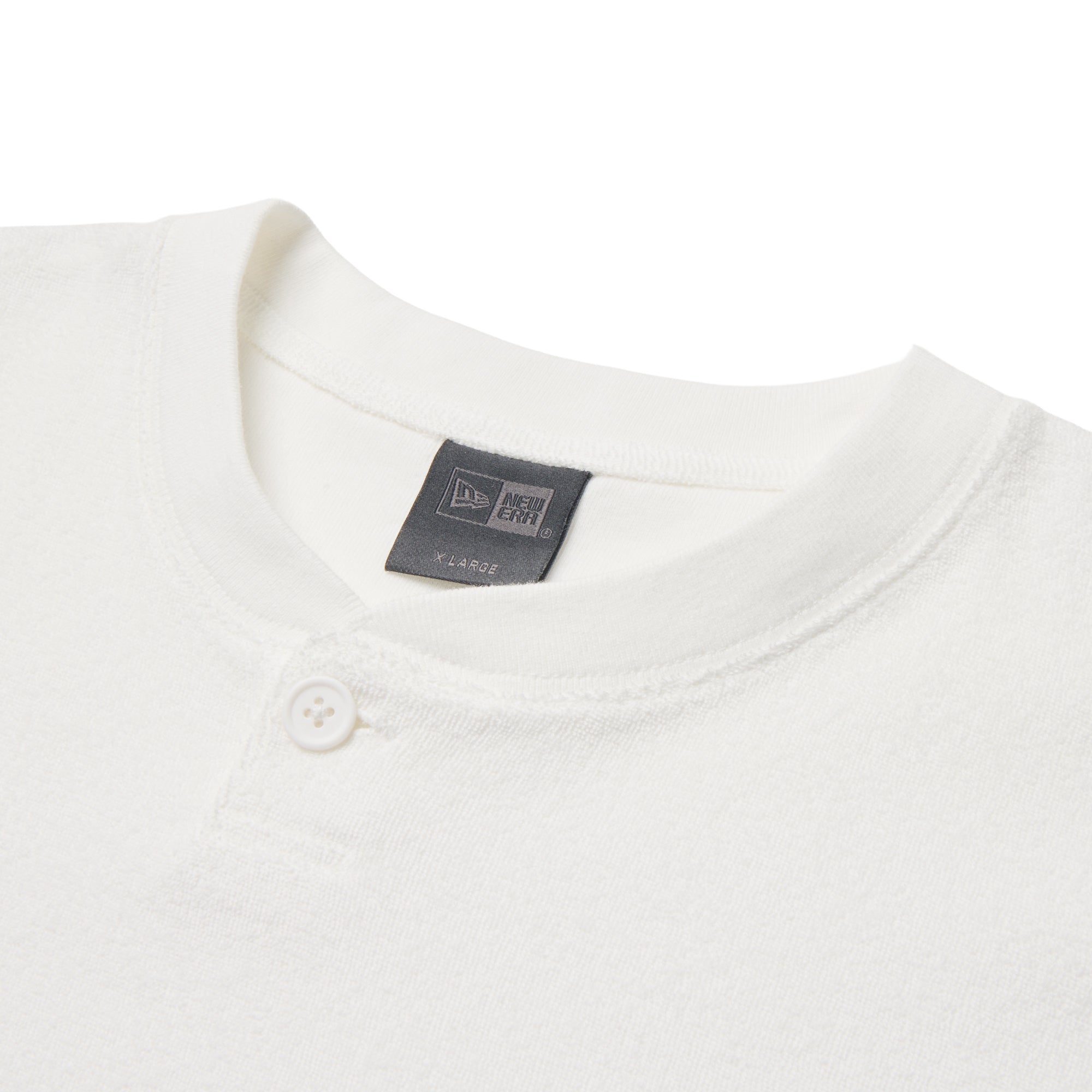 半袖 オーガニック パイル ヘンリーネック Tシャツ BLACK LABEL SS26