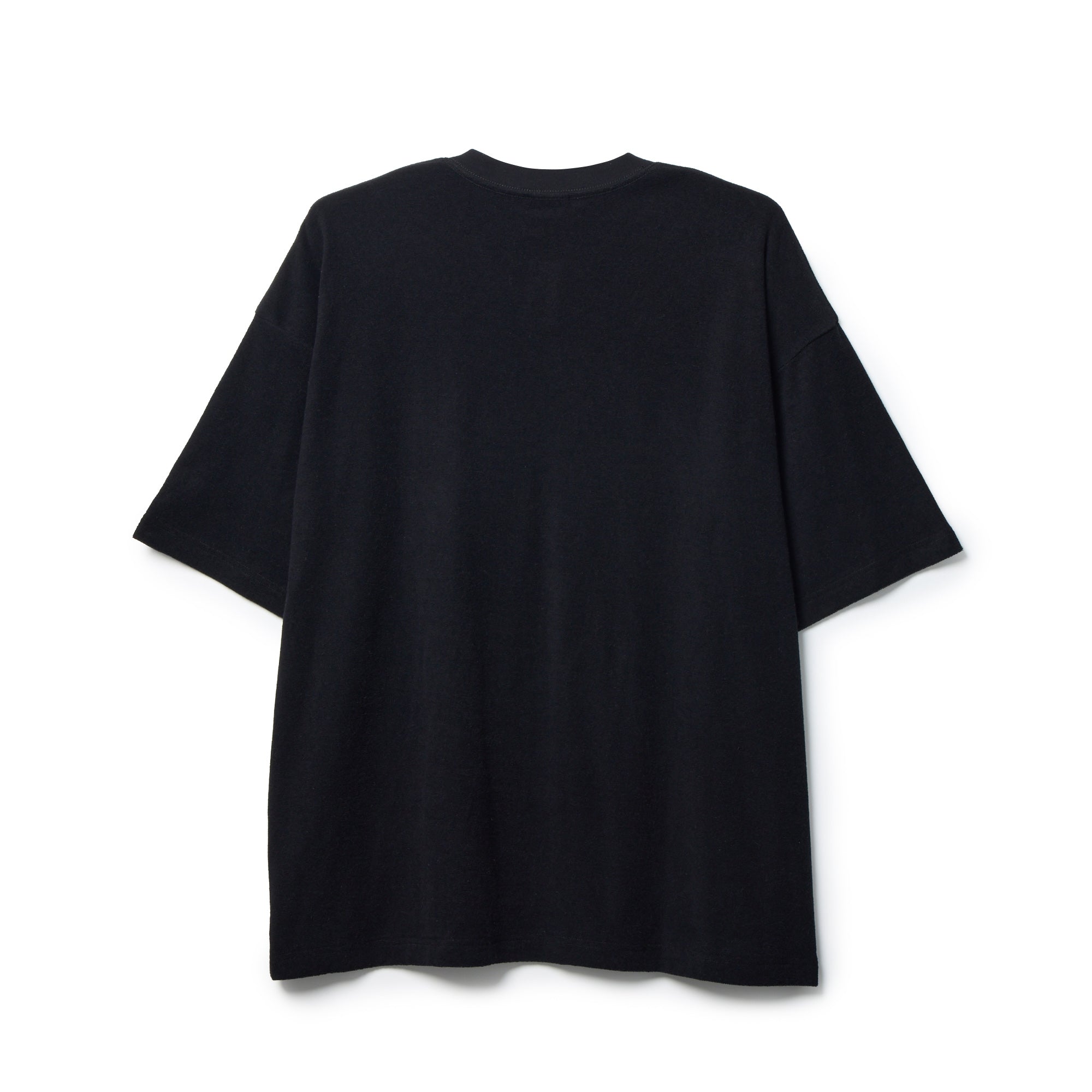 半袖 オーガニック パイル ヘンリーネック Tシャツ BLACK LABEL SS26