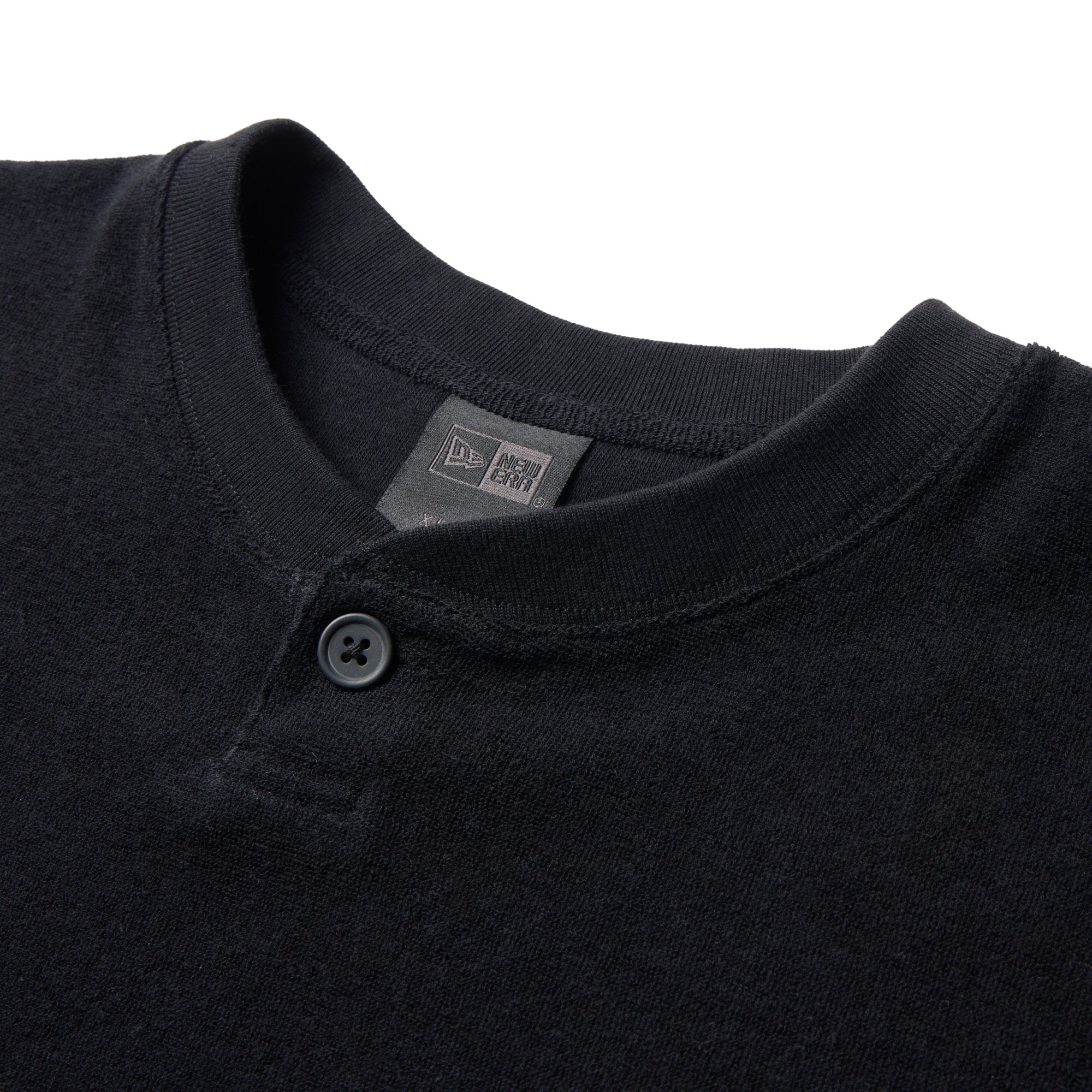 半袖 オーガニック パイル ヘンリーネック Tシャツ BLACK LABEL SS26
