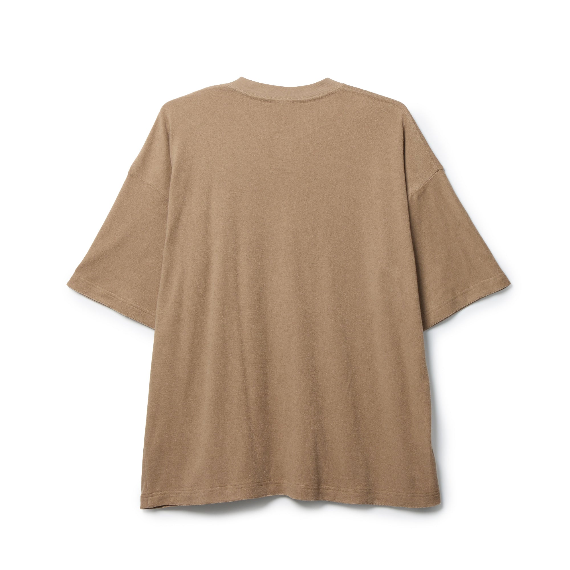 半袖 オーガニック パイル ヘンリーネック Tシャツ BLACK LABEL SS26