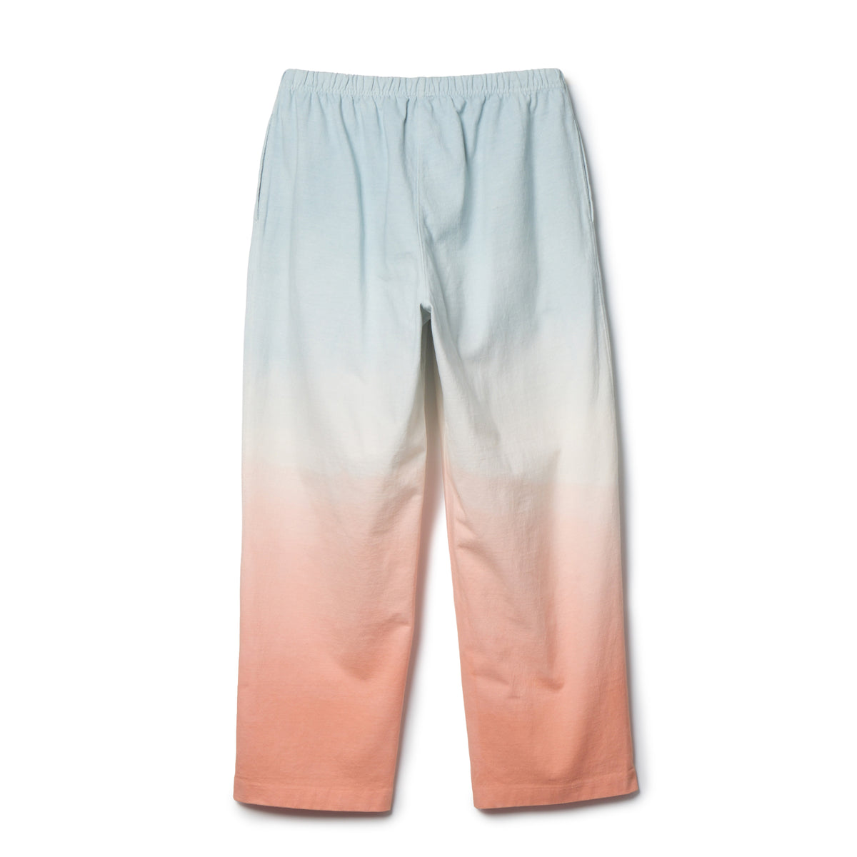 裏毛 メロー スウェットパンツ BLACK LABEL SS26 ブルー/ピンク 