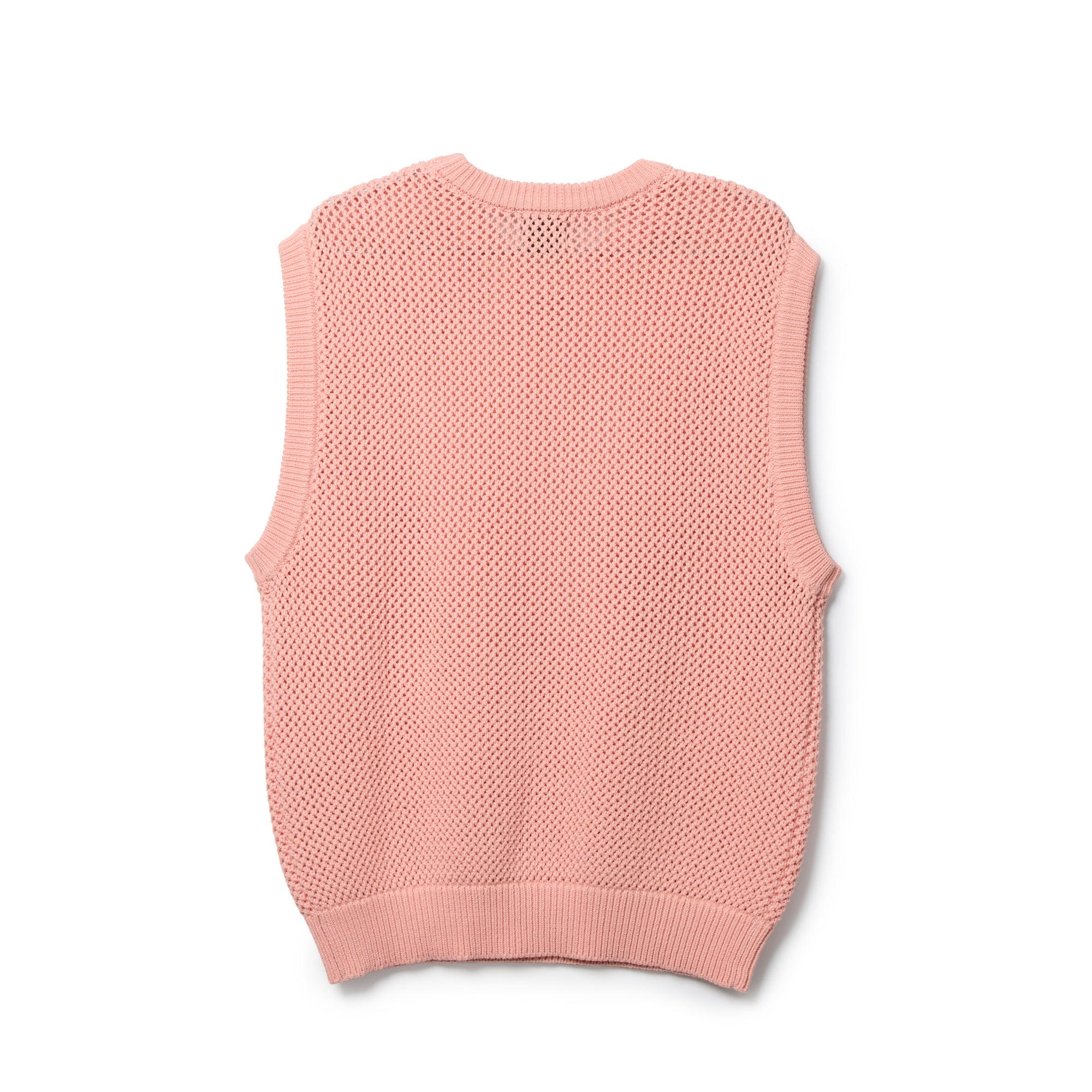ニット メッシュ ベスト BLACK LABEL SS26 ピンク | ニューエラ