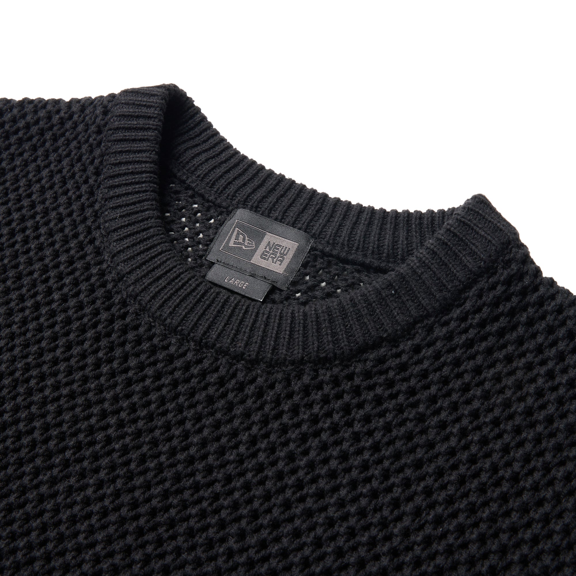 ニット メッシュ ベスト BLACK LABEL SS26 ブラック | ニューエラ