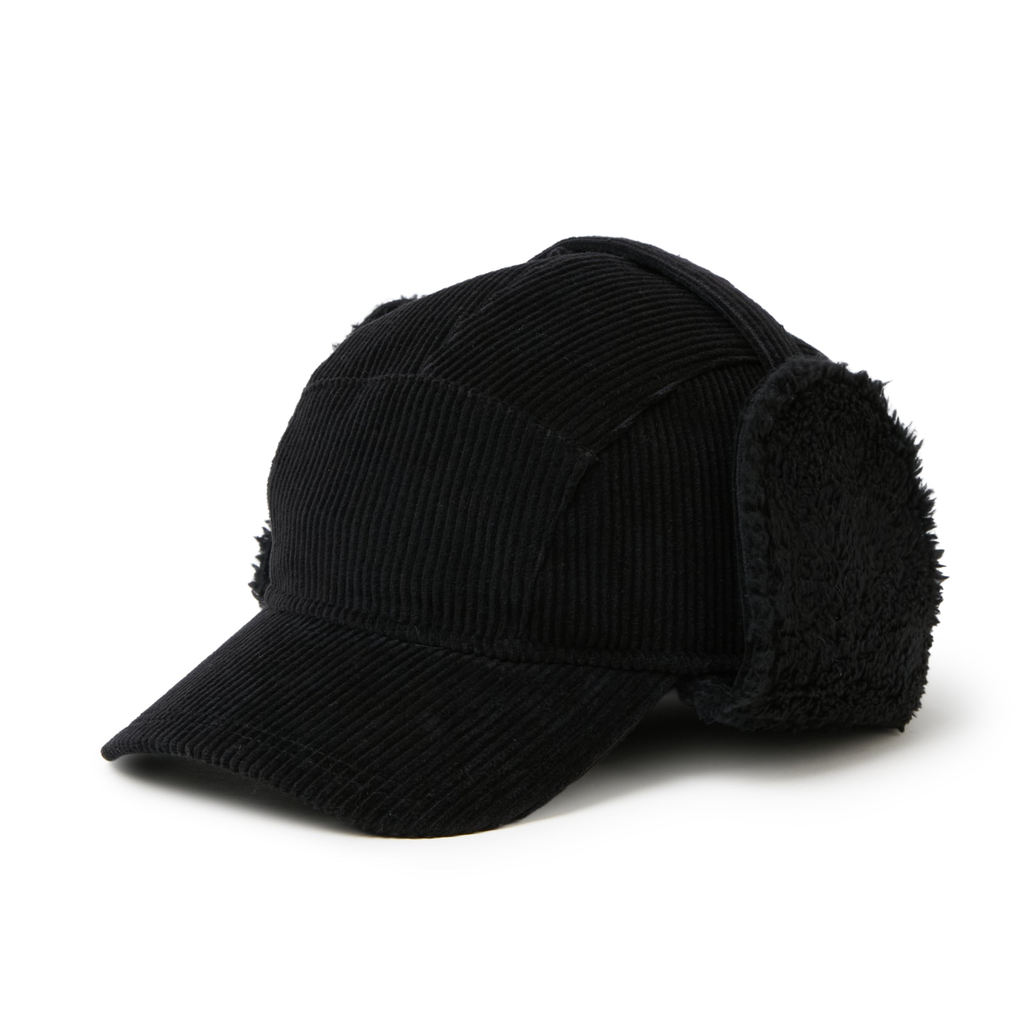 キャンパーキャップ Dog Ear ドッグイヤー 8W Corduroy ブラック