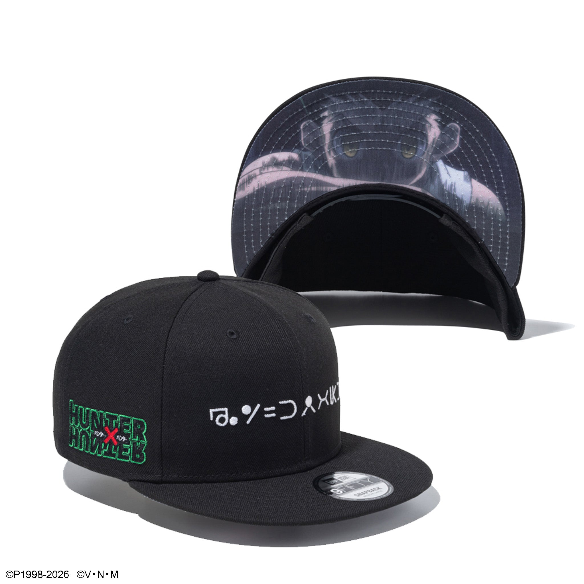 NEWERA HUNTERHUNTER クラピカ 9FIFTY HUNTER×HUNTER ハンター×ハンター クラピカ ダークロイヤル