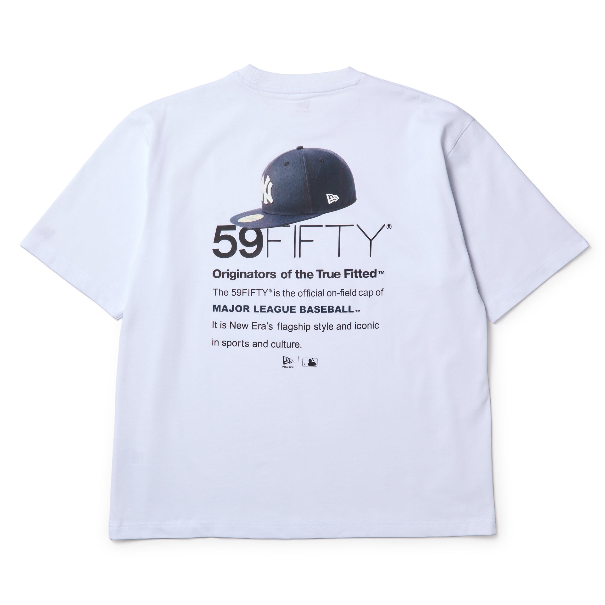 半袖 オーバーサイズド コットン Tシャツ Cap Photo ニューヨーク