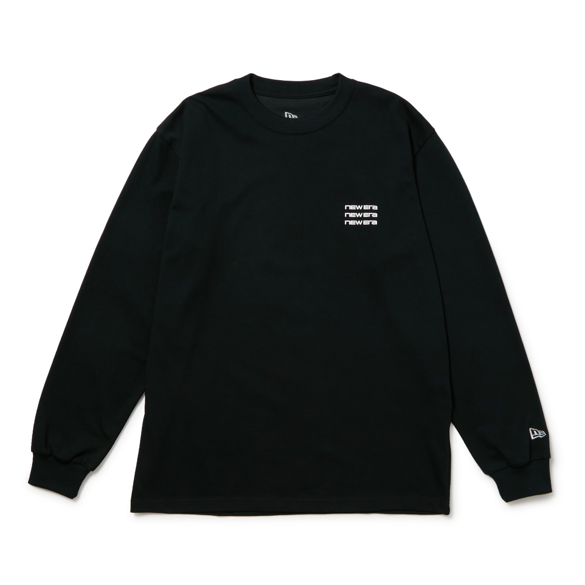 長袖 パフォーマンス Tシャツ Archive Logo ブラック | ニューエラ