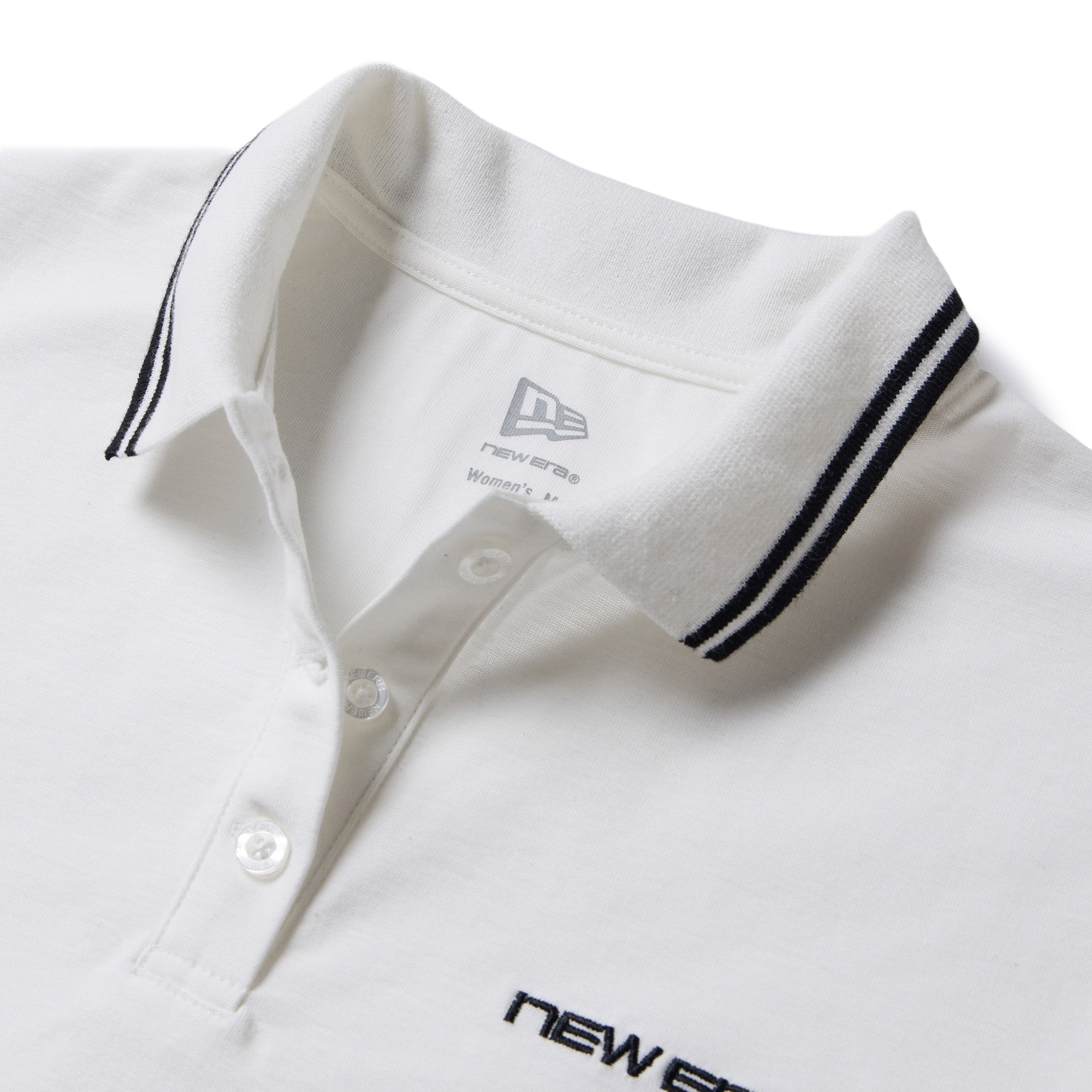 MOONSHOT #FR2GOLF ストライプホワイトポロシャツ XL Women's 半袖