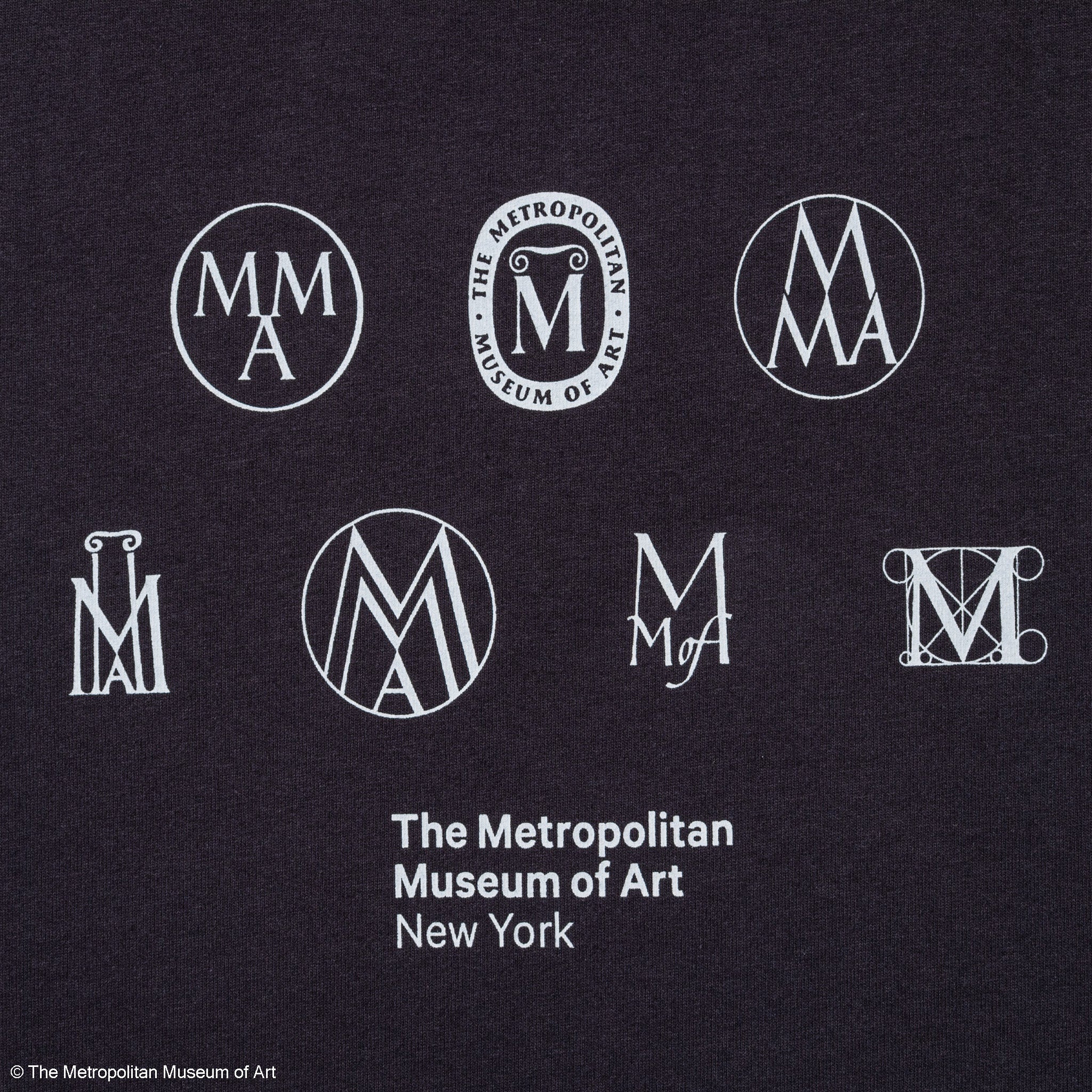 metropolitan USA classic logo XL 黒 新品未使用 半袖 ウォッシュドコットン Tシャツ The Met スミクロ | ニューエラ
