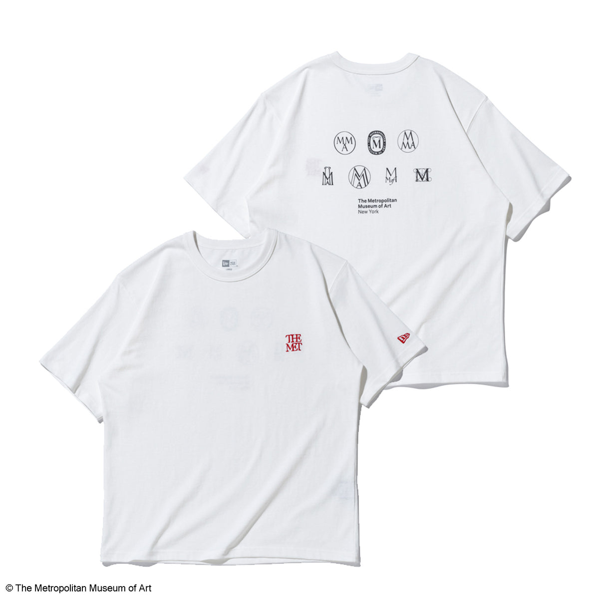 半袖 ウォッシュドコットン Tシャツ The Met オフホワイト 