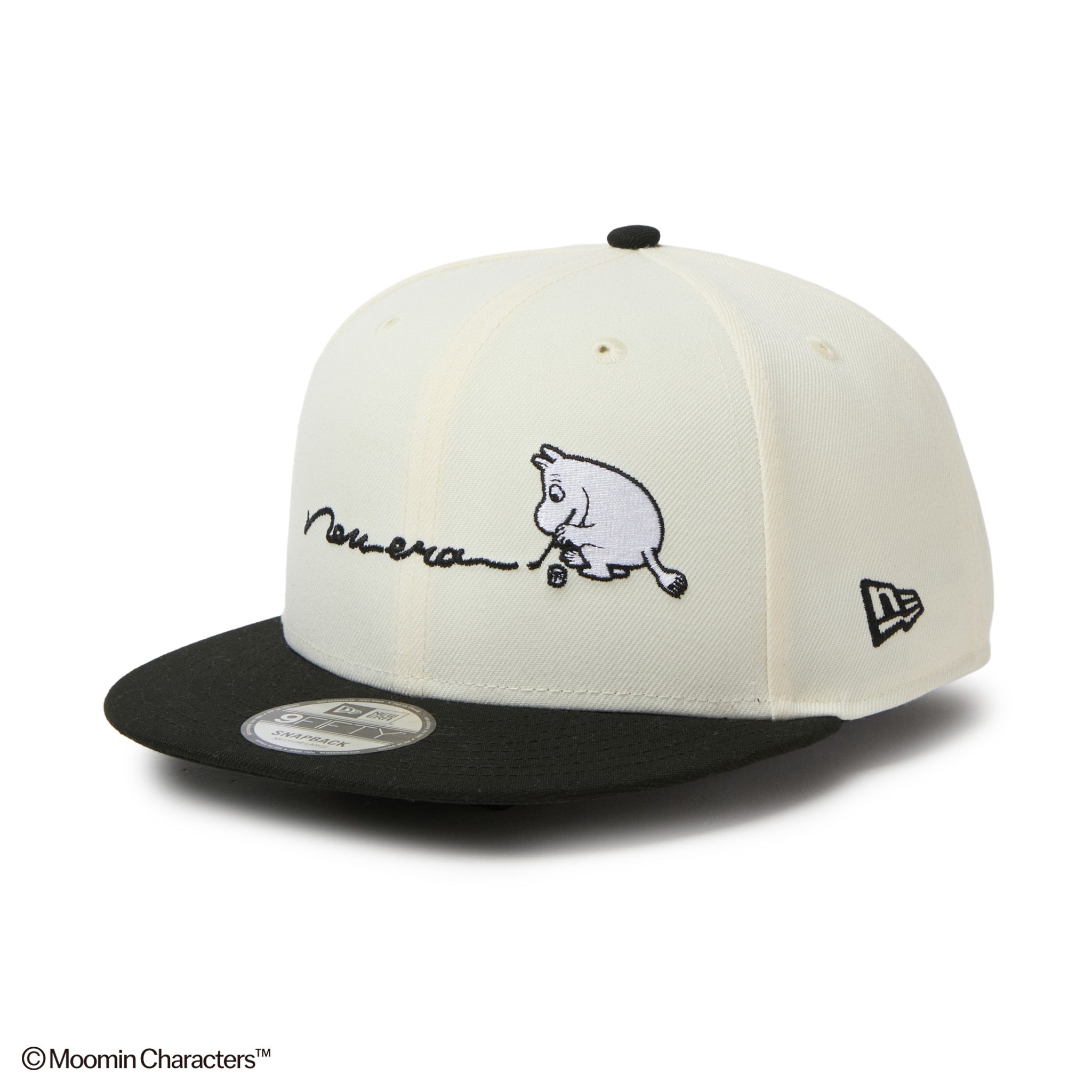 9FIFTY Moomin Drawing ムーミン クロームホワイト/ブラック