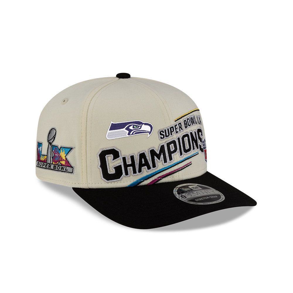 9SEVENTY ストレッチスナップ NFL Super Bowl LX シアトル・シー