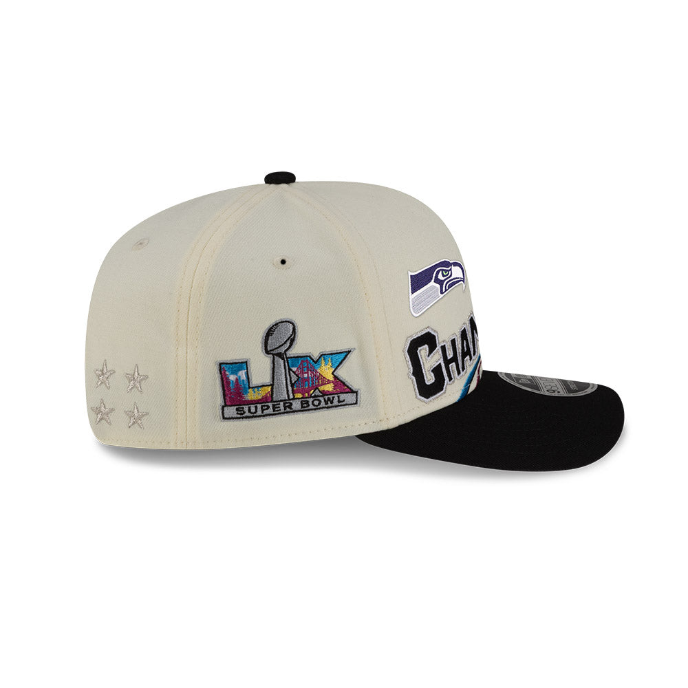 9SEVENTY ストレッチスナップ NFL Super Bowl LX シアトル・シー