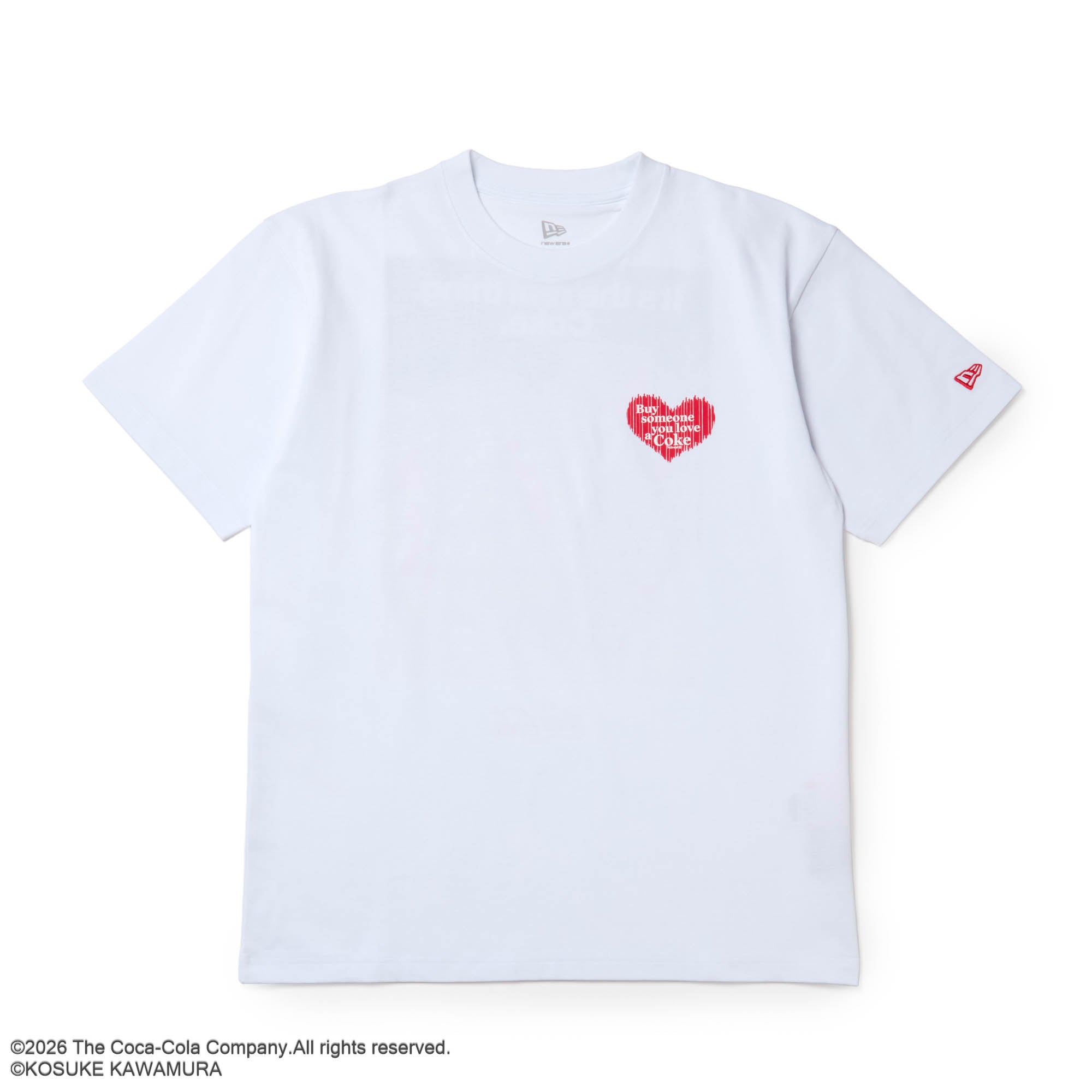 半袖 コットン Tシャツ Coca-Cola designed by Kosuke Kawamura コカ