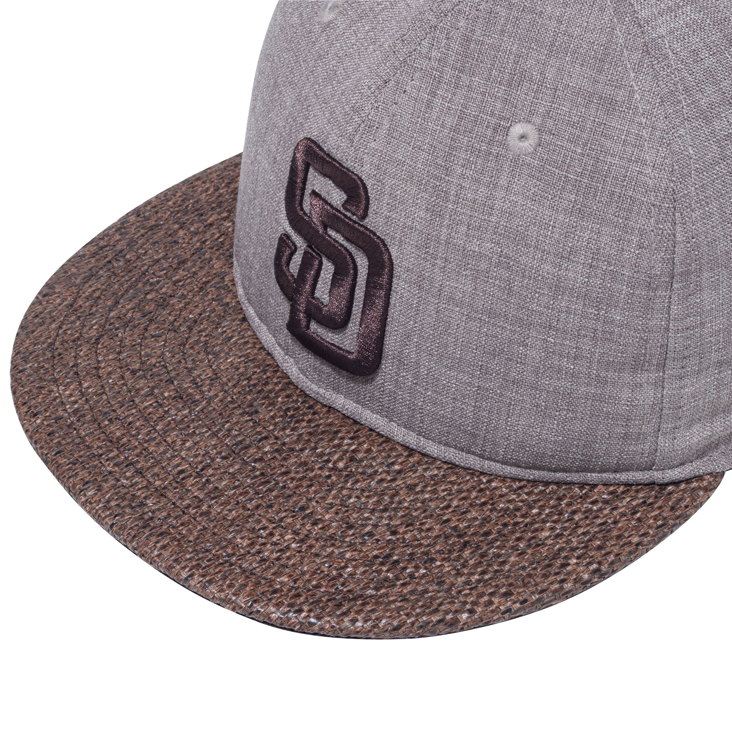 59FIFTY Paper Visor サンディエゴ・パドレス ブラウン/ダークブラウン