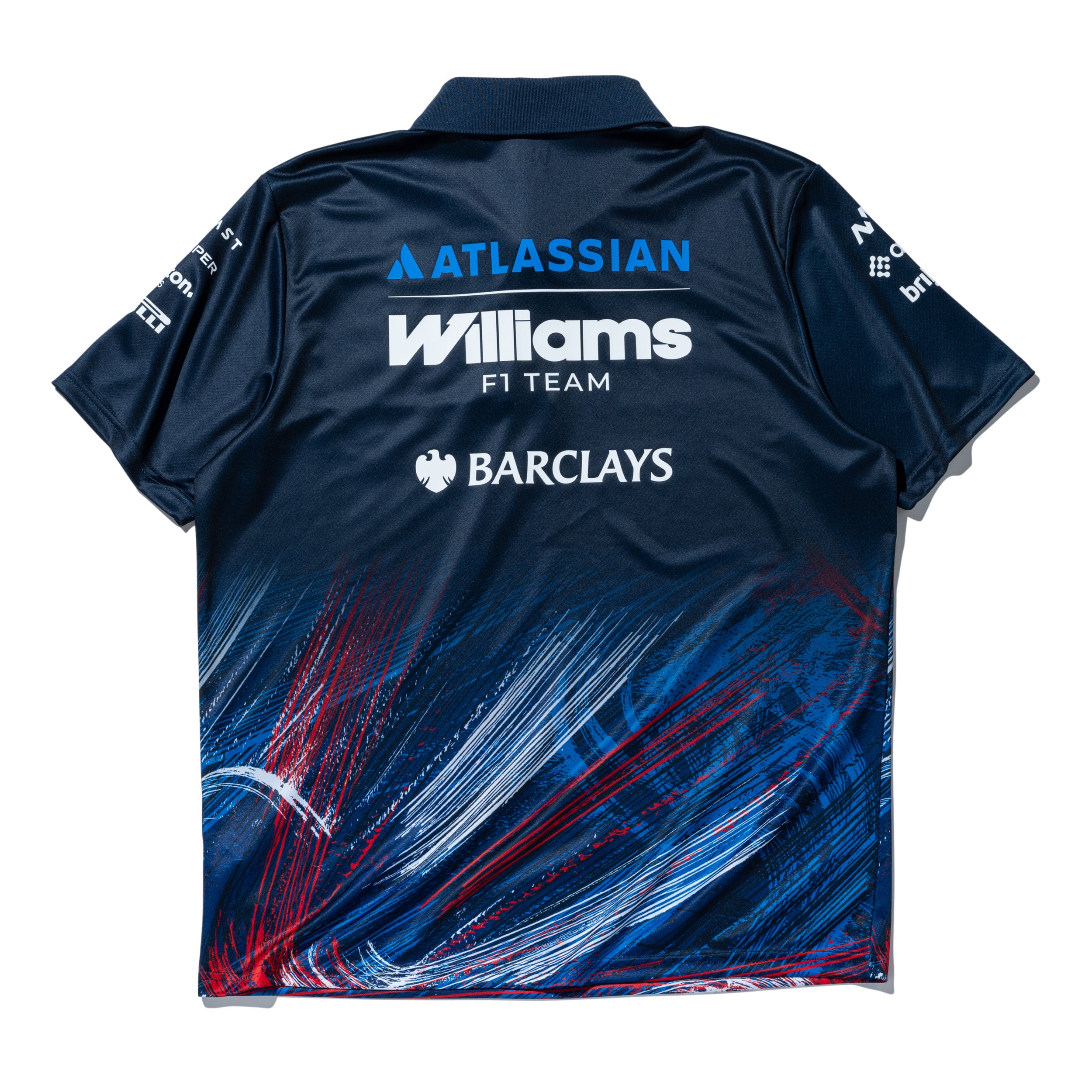 半袖 テック ポロシャツ Atlassian Williams F1 Team アトラシアン